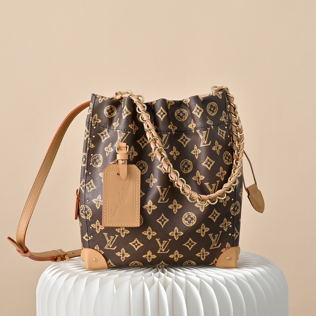 LV 原單 Monogram鏈條肩背包 女士斜挎手提包| 3 LV 原單 Monogram鏈條肩背包 女士斜挎手提包
