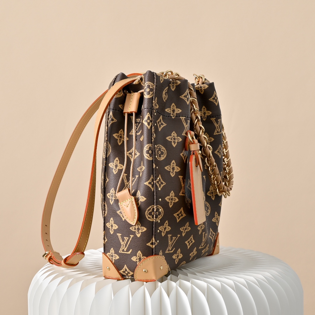 LV 原單 Monogram鏈條肩背包 女士斜挎手提包| 14 LV 原單 Monogram鏈條肩背包 女士斜挎手提包