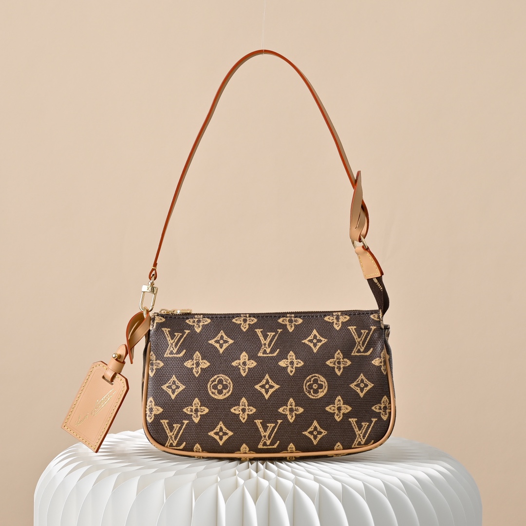 LV A貨Monogram法棍包 單肩腋下包 經典老花款| 13 LV A貨Monogram法棍包 單肩腋下包 經典老花款