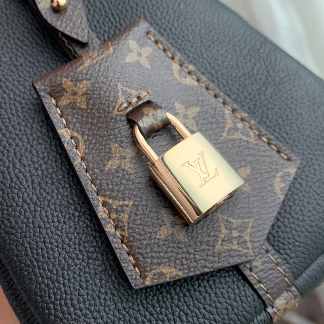 LV一比一拼老花黑色圆筒包 女士单肩斜背包 百搭精品款| 11 LV一比一拼老花黑色圆筒包 女士单肩斜背包 百搭精品款