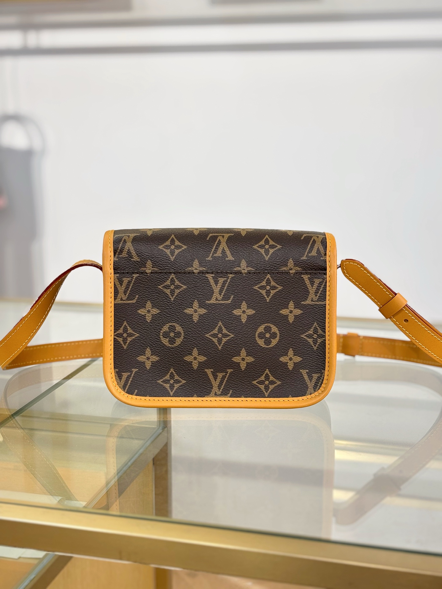 LV 一比一 老花雙扣翻蓋斜挎包 復古小方包| 8 LV 一比一 老花雙扣翻蓋斜挎包 復古小方包