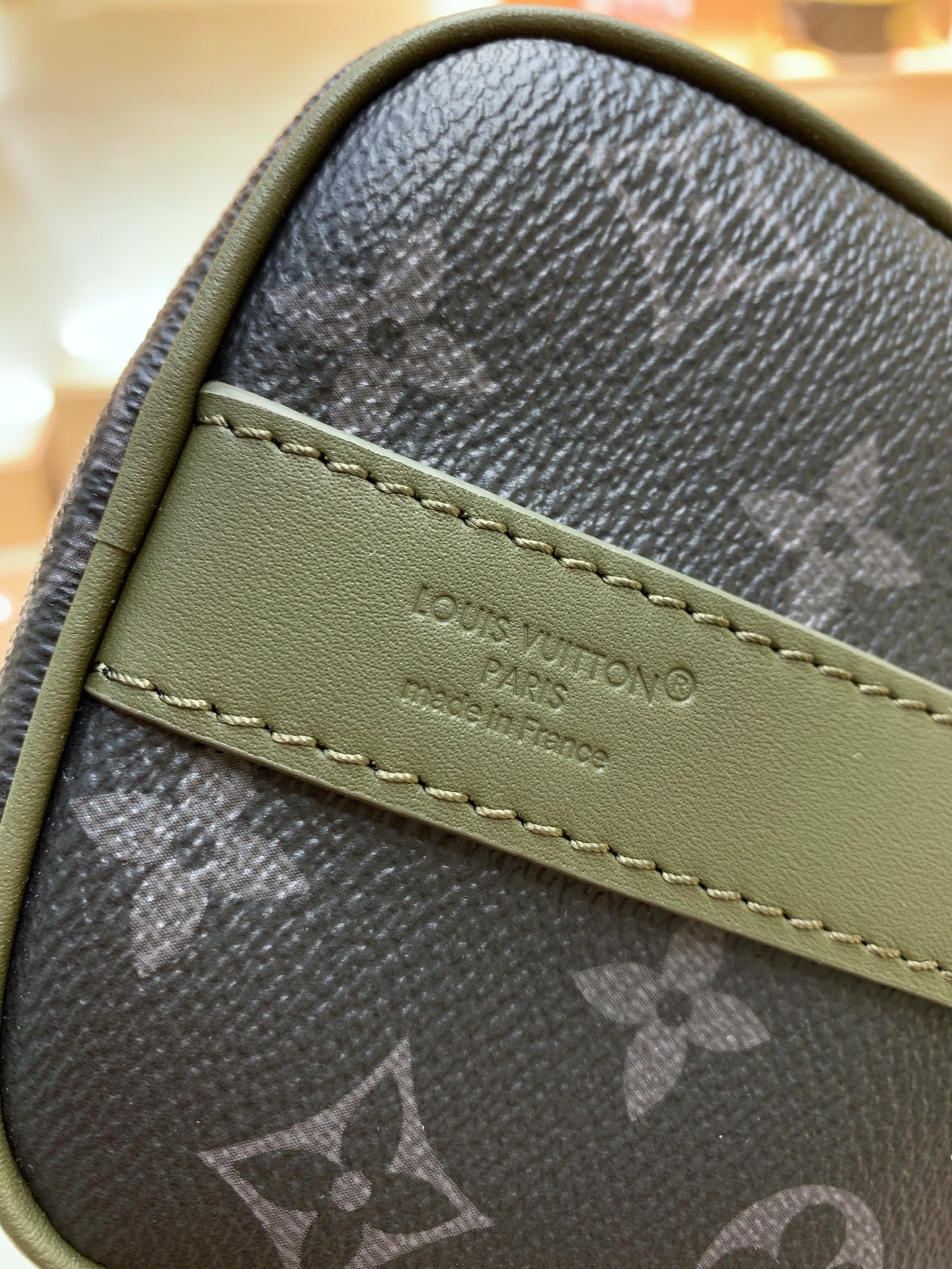 LV A貨 迷你Keepall手提包 黑灰老花斜挎小包| 8 LV A貨 迷你Keepall手提包 黑灰老花斜挎小包