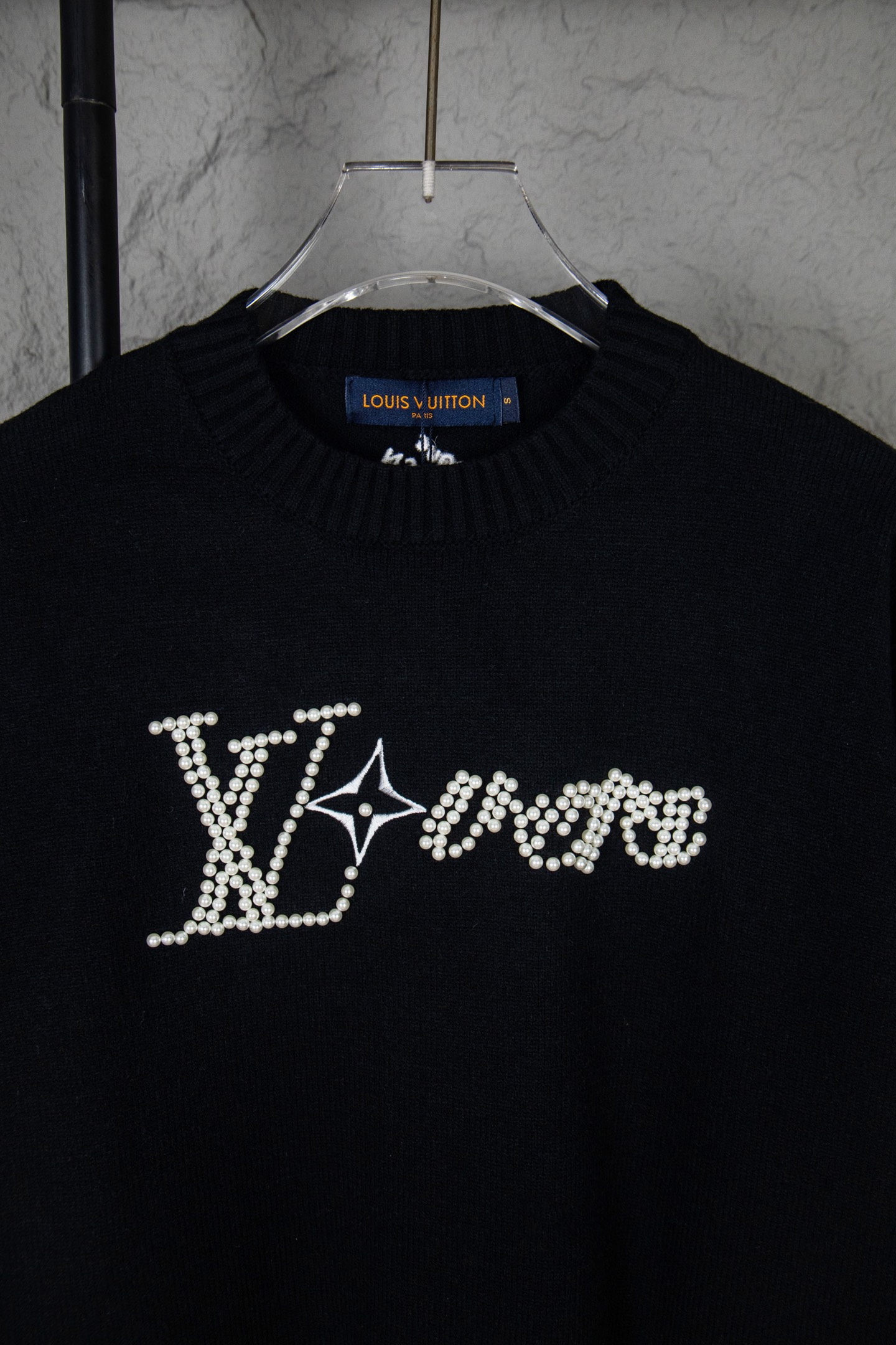 LV A貨男士LOGO刺繡針織長袖簡約百搭休閒上衣| 13 LV A貨男士LOGO刺繡針織長袖簡約百搭休閒上衣