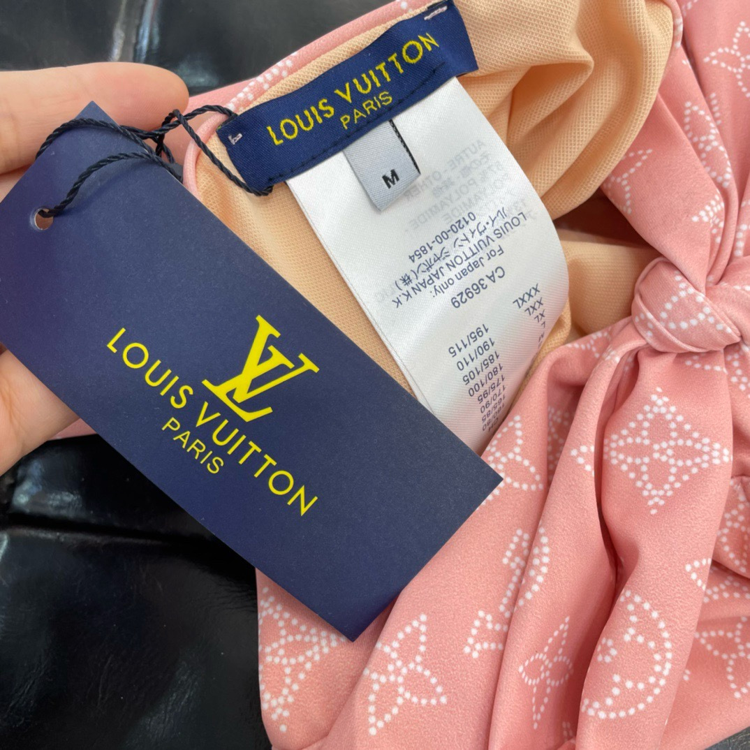 LV 原單 粉色提花连体泳衣 修身显瘦性感女士泳装| 15 LV 原單 粉色提花连体泳衣 修身显瘦性感女士泳装