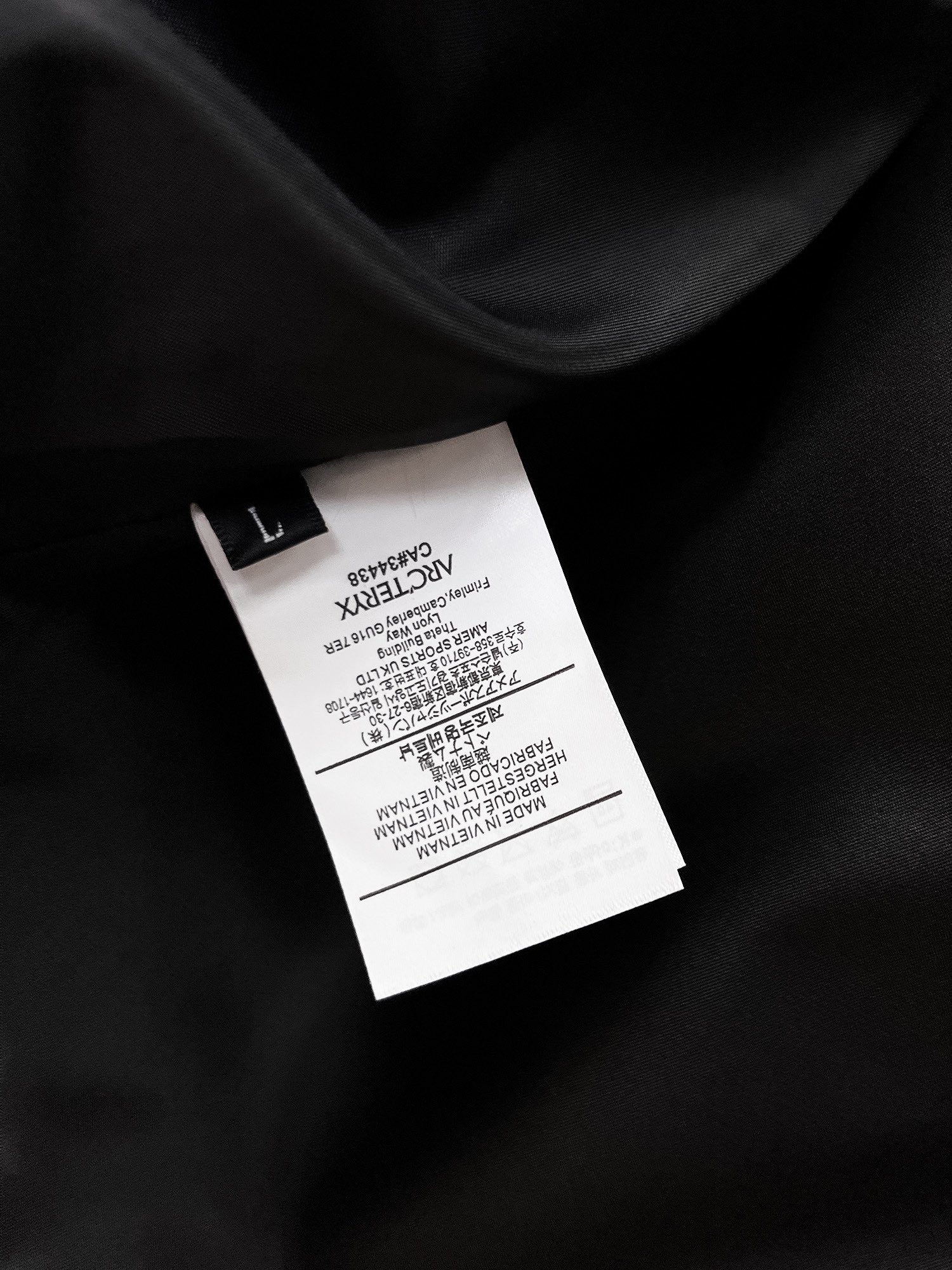 ARC'TERYX 原單 男女款 四拉鍊防水外套 都會機能版