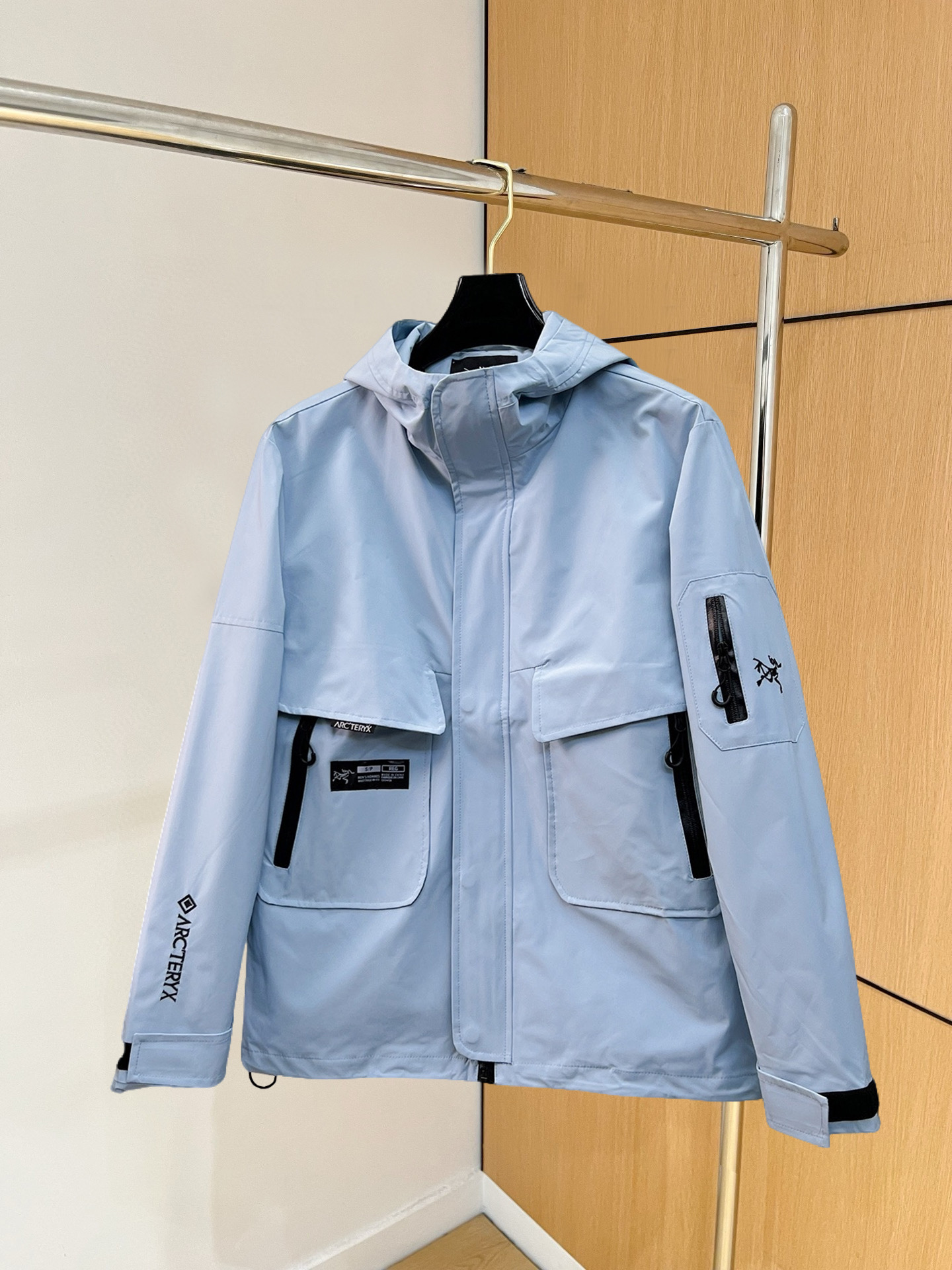 ARC'TERYX A貨 男女款 多口袋工裝軟殼外套 霧藍機能版| 3 ARC'TERYX A貨 男女款 多口袋工裝軟殼外套 霧藍機能版