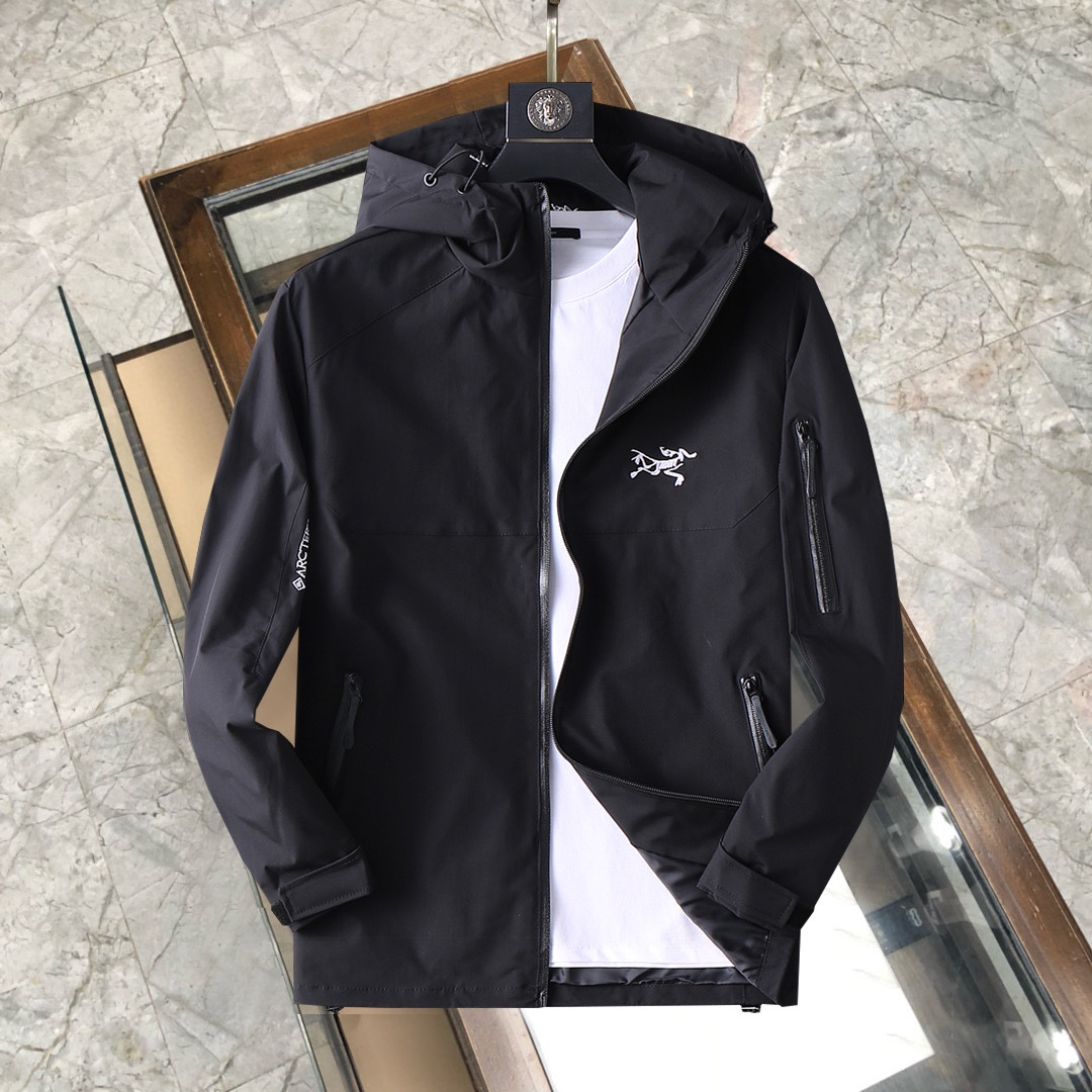 ARC'TERYX 高仿 男女款 袖袋防潑軟殼外套 都會輕量風