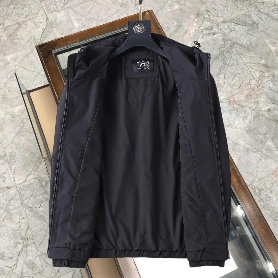 ARC'TERYX 高仿 男女款 低調白標連帽軟殼外套 基礎通勤版| 14 ARC'TERYX 高仿 男女款 低調白標連帽軟殼外套 基礎通勤版