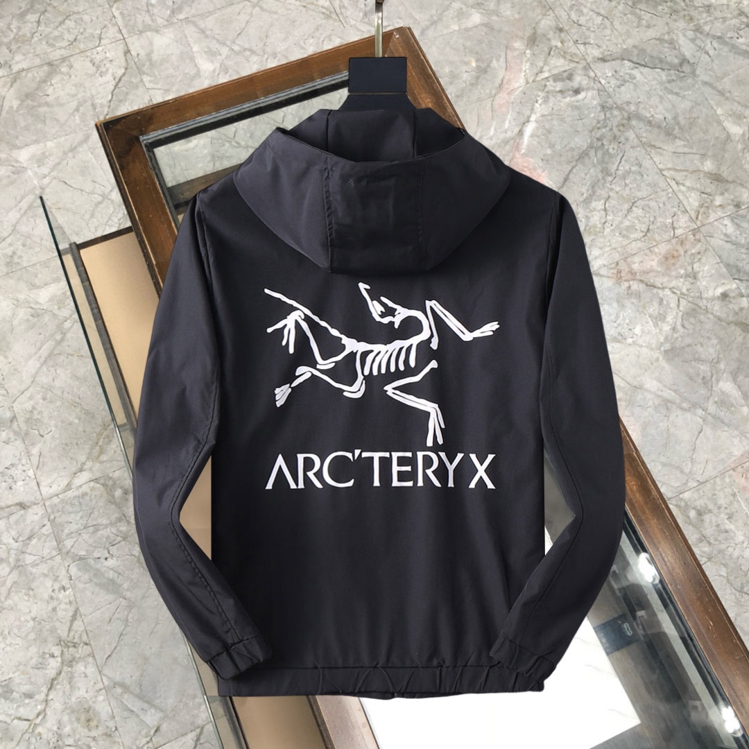 ARC'TERYX 高仿 男女款 低調白標連帽軟殼外套 基礎通勤版| 13 ARC'TERYX 高仿 男女款 低調白標連帽軟殼外套 基礎通勤版
