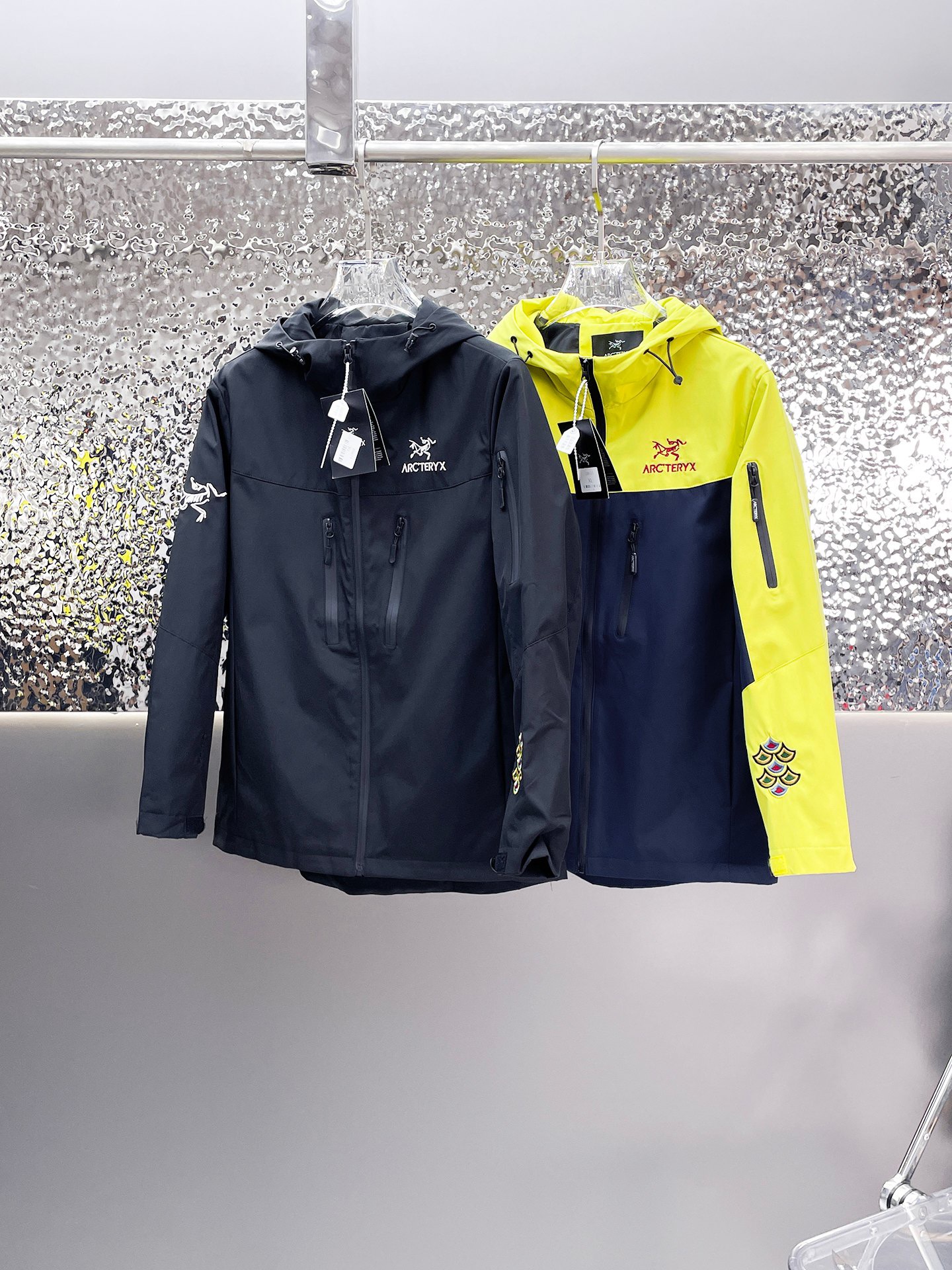 ARC'TERYX 原單 男女款 螢光黃×深海藍撞色外套 山系街頭款| 15 ARC'TERYX 原單 男女款 螢光黃×深海藍撞色外套 山系街頭款