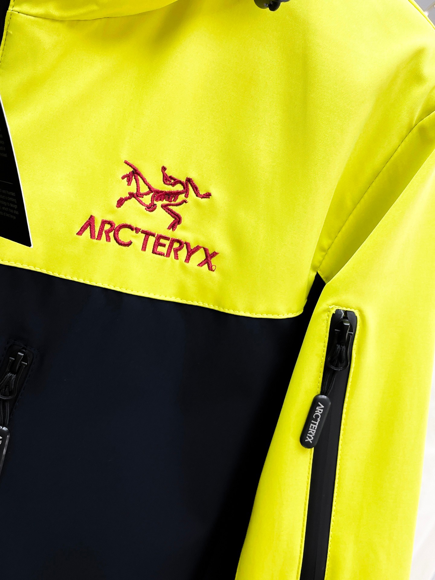 ARC'TERYX 原單 男女款 螢光黃×深海藍撞色外套 山系街頭款| 10 ARC'TERYX 原單 男女款 螢光黃×深海藍撞色外套 山系街頭款