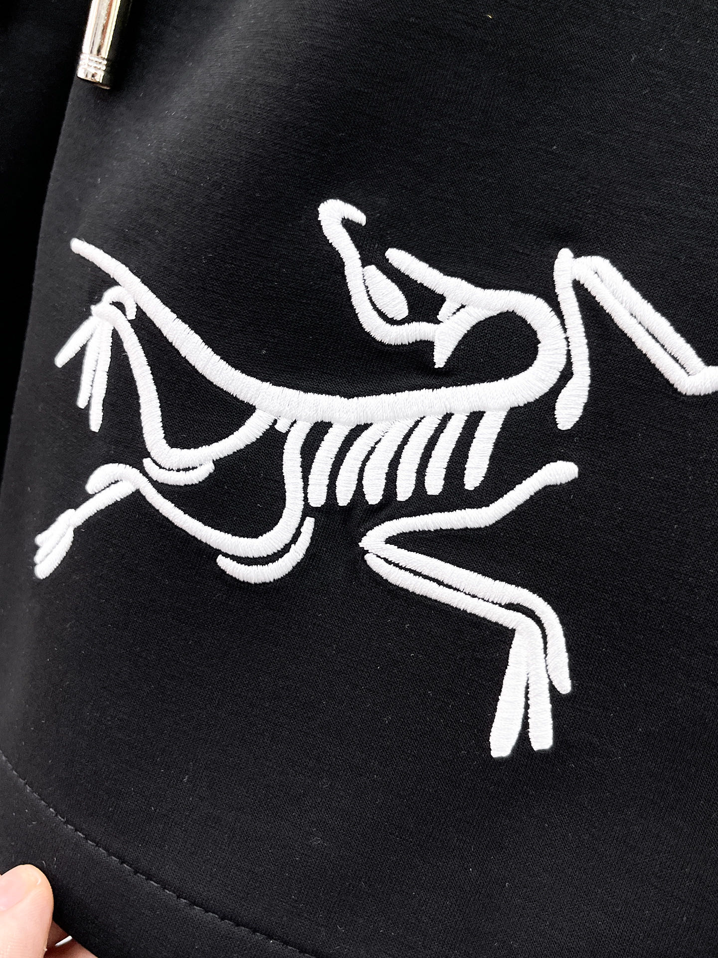 Arc'teryx 始祖鳥高仿男士黑色休閒短褲 刺繡鳥標抽繩五分褲夏季百搭款| 13 Arc'teryx 始祖鳥高仿男士黑色休閒短褲 刺繡鳥標抽繩五分褲夏季百搭款