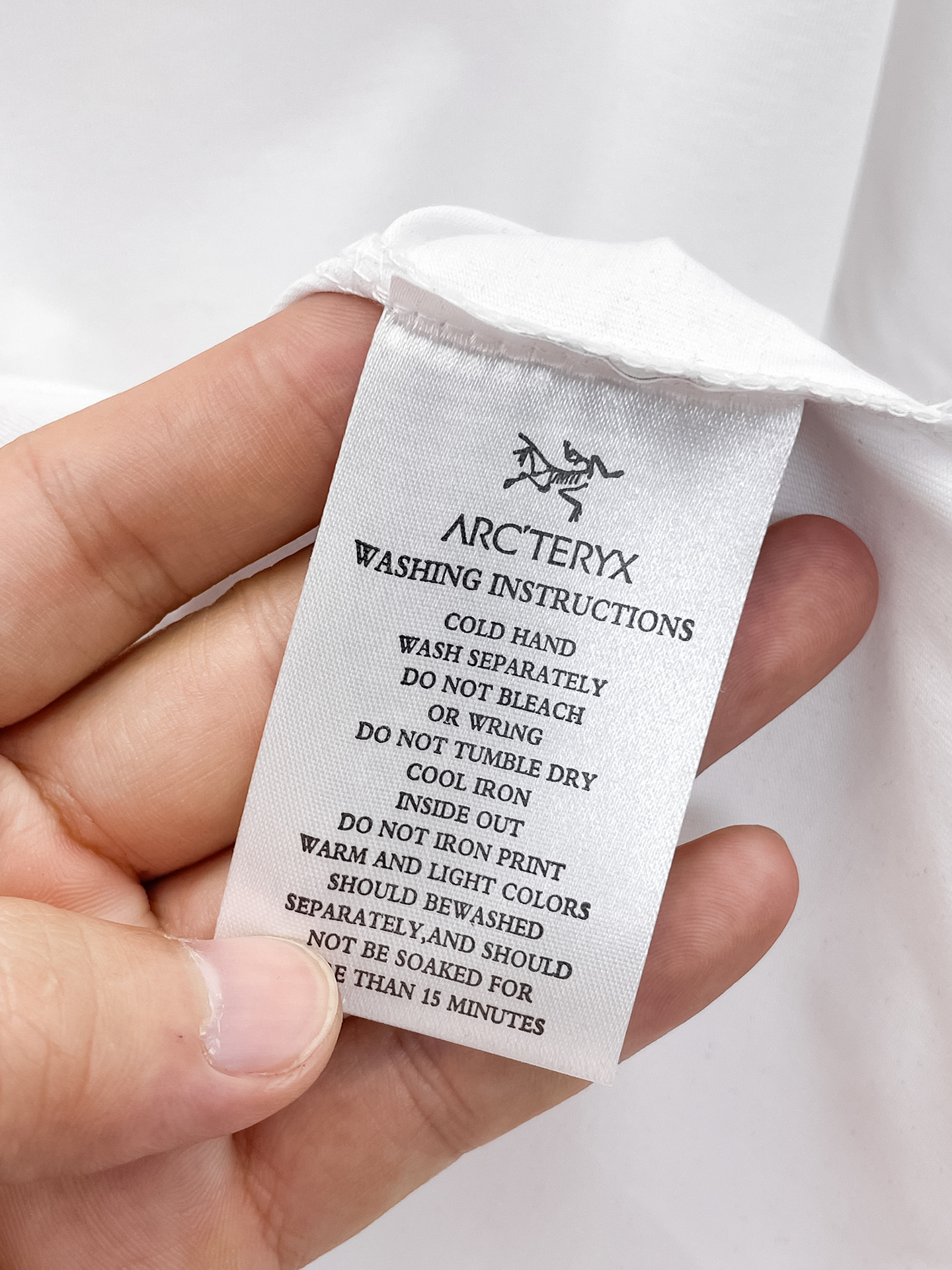 Arc'teryx 復刻男士白色短袖T恤 黑色小鳥標圓領簡約百搭上衣| 15 Arc'teryx 復刻男士白色短袖T恤 黑色小鳥標圓領簡約百搭上衣