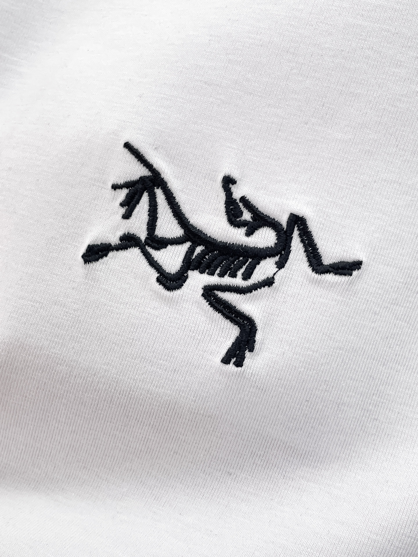 Arc'teryx 復刻男士白色短袖T恤 黑色小鳥標圓領簡約百搭上衣| 10 Arc'teryx 復刻男士白色短袖T恤 黑色小鳥標圓領簡約百搭上衣