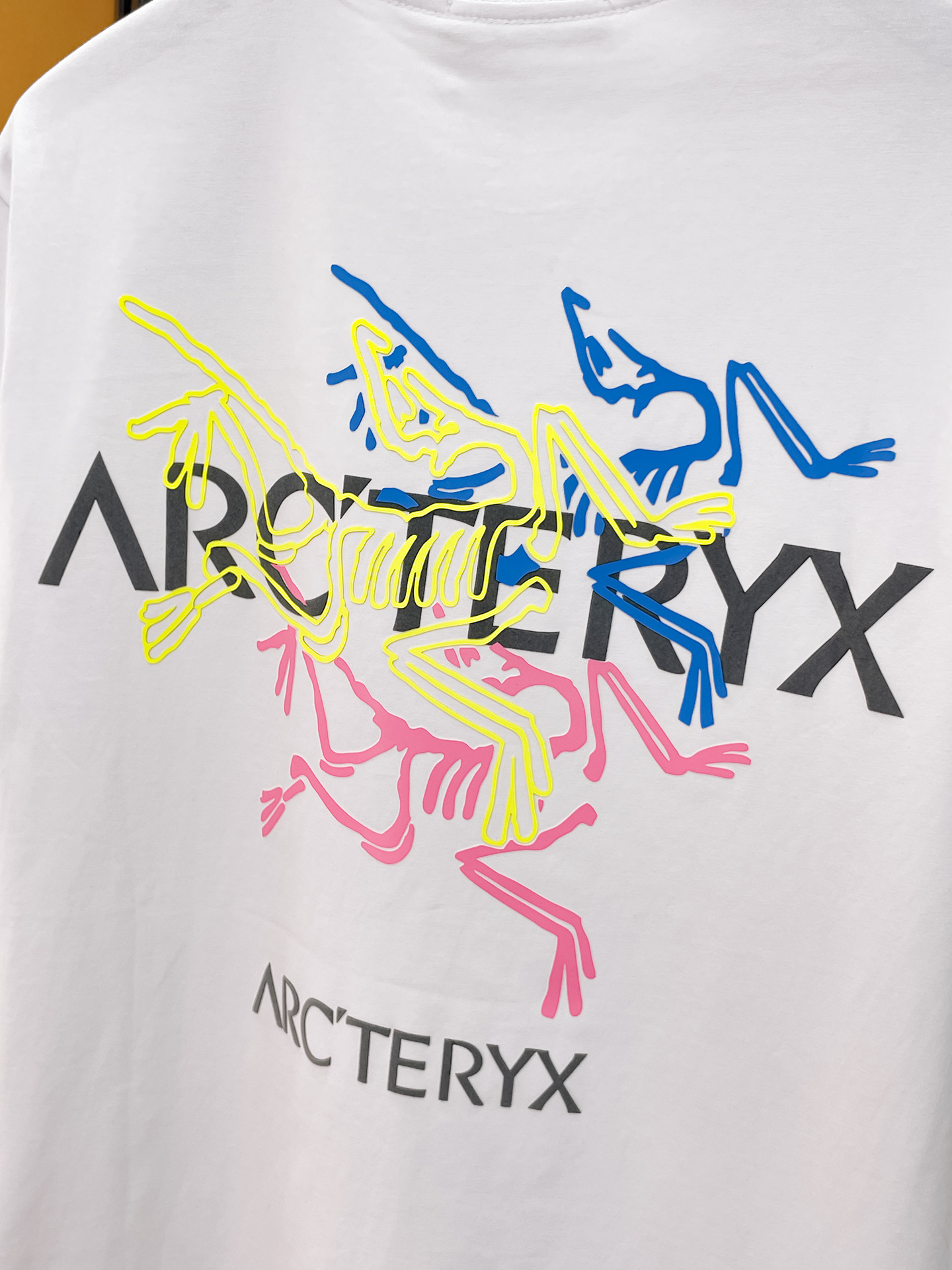 Arc'teryx 始祖鳥高仿男士白色短袖T恤 紅色鳥標字母印花夏季百搭圓領上衣| 11 Arc'teryx 始祖鳥高仿男士白色短袖T恤 紅色鳥標字母印花夏季百搭圓領上衣