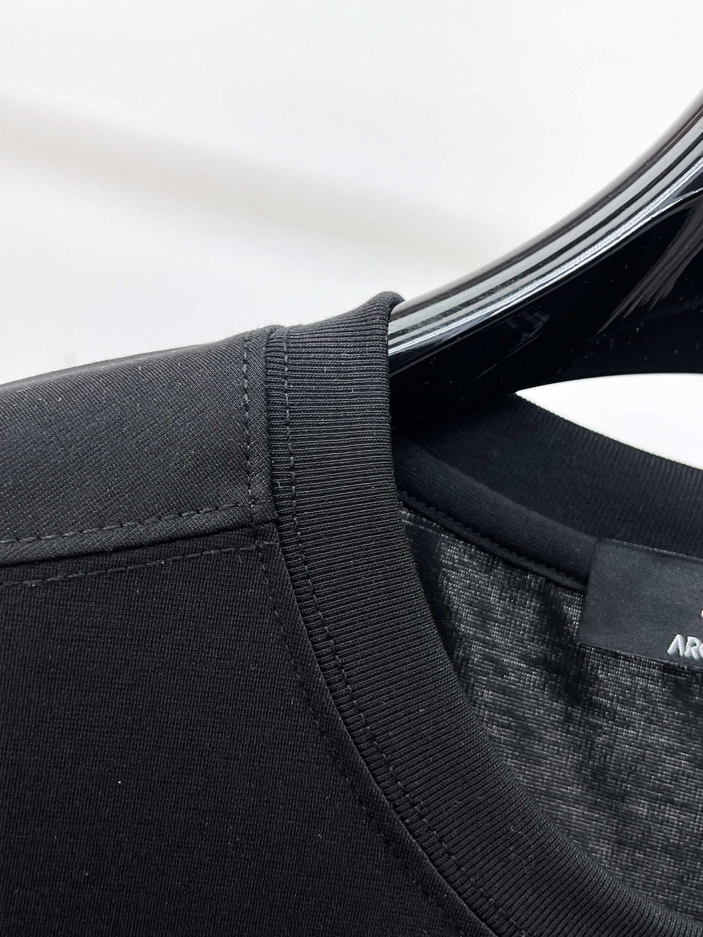 Arc'teryx 復刻男士黑色短袖T恤 白色小鳥標寬鬆圓領休閒百搭上衣| 14 Arc'teryx 復刻男士黑色短袖T恤 白色小鳥標寬鬆圓領休閒百搭上衣