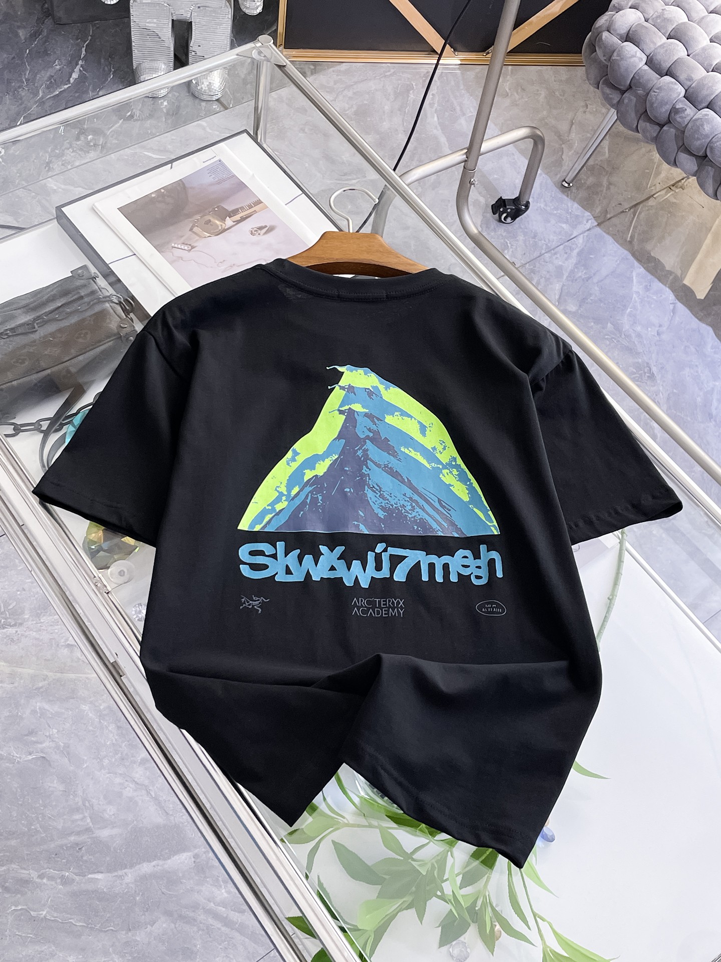ARC'TERYX 高仿男士黑色短袖T恤 經典小鳥標簡約戶外休閒上衣| 14 ARC'TERYX 高仿男士黑色短袖T恤 經典小鳥標簡約戶外休閒上衣