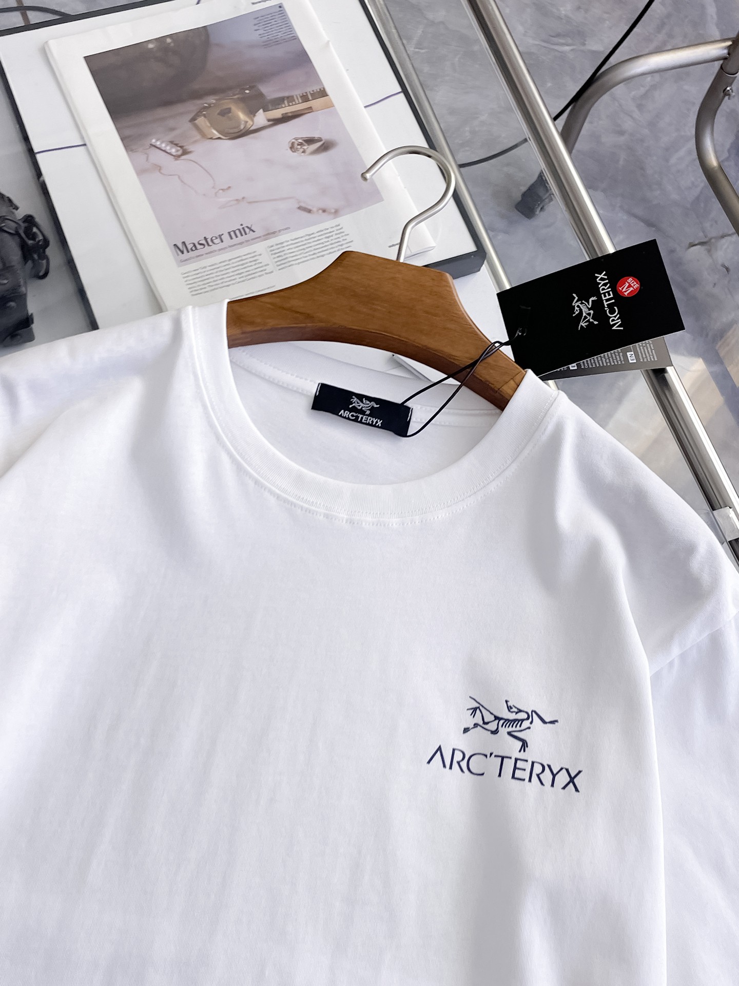 ARC'TERYX 高仿男士黑色短袖T恤 經典小鳥標簡約戶外休閒上衣| 13 ARC'TERYX 高仿男士黑色短袖T恤 經典小鳥標簡約戶外休閒上衣