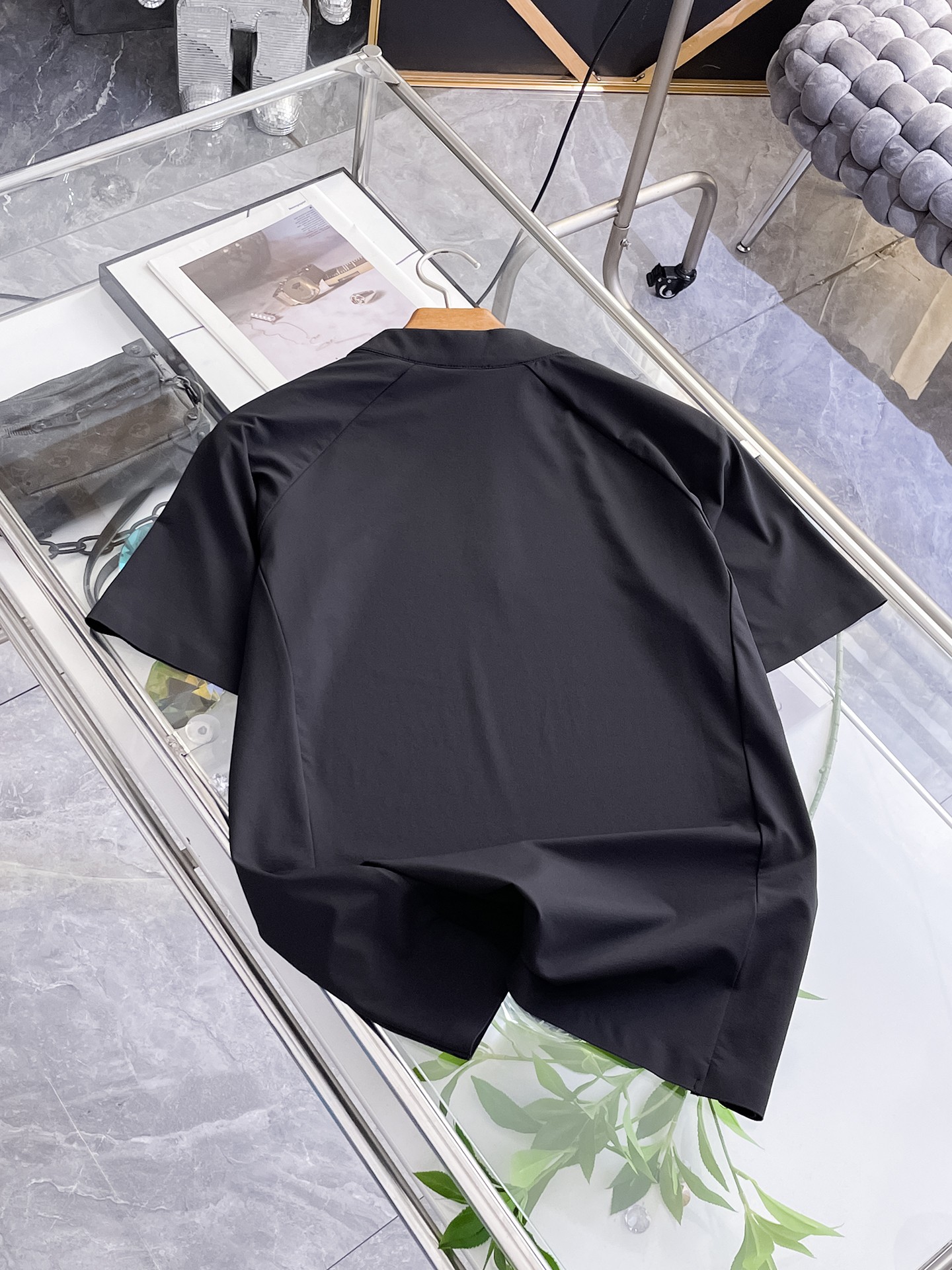 ARC'TERYX 一比一男士黑色半拉鍊短袖T恤 戶外機能速乾休閒上衣| 14 ARC'TERYX 一比一男士黑色半拉鍊短袖T恤 戶外機能速乾休閒上衣