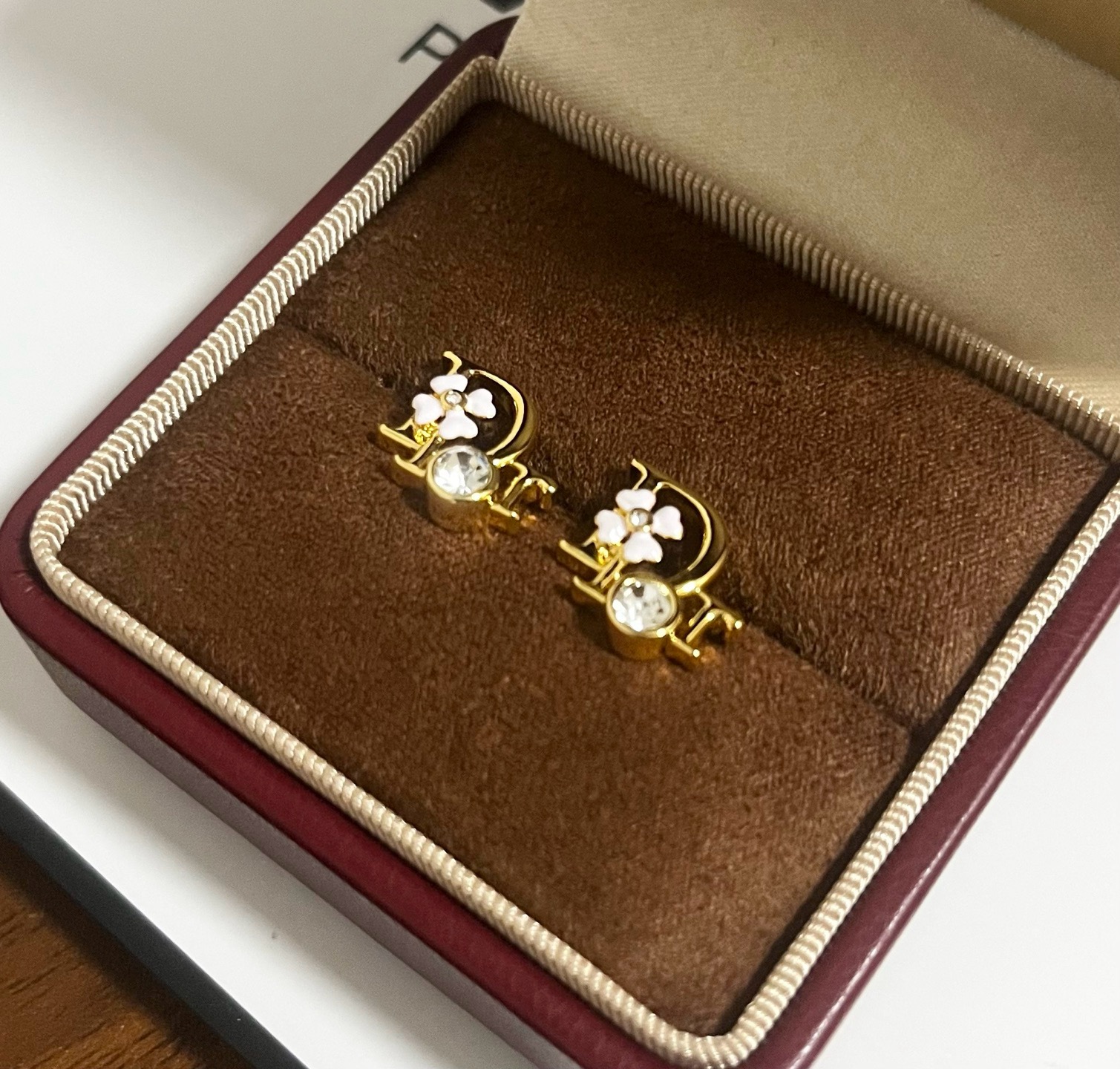DIOR高仿女士羅盤星芒圓牌項鍊金色玫瑰金水鑽鎖骨鏈精緻百搭款| 7 DIOR高仿女士羅盤星芒圓牌項鍊金色玫瑰金水鑽鎖骨鏈精緻百搭款