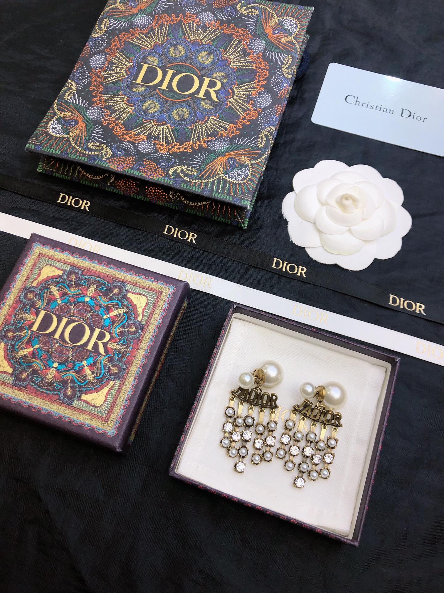高仿Dior J'ADIOR耳環 珍珠水鑽流蘇造型 復古金色耳飾| 11 高仿Dior J'ADIOR耳環 珍珠水鑽流蘇造型 復古金色耳飾