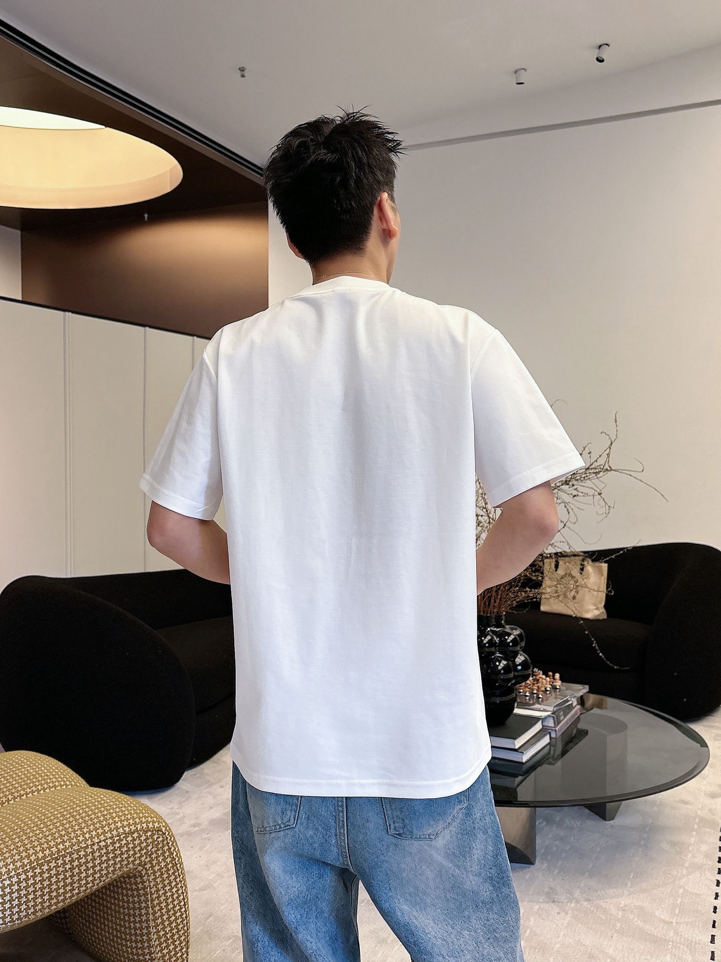 一比一Dior迪奧花卉刺繡白色短袖T恤 寬鬆圓領休閒上衣| 12 一比一Dior迪奧花卉刺繡白色短袖T恤 寬鬆圓領休閒上衣