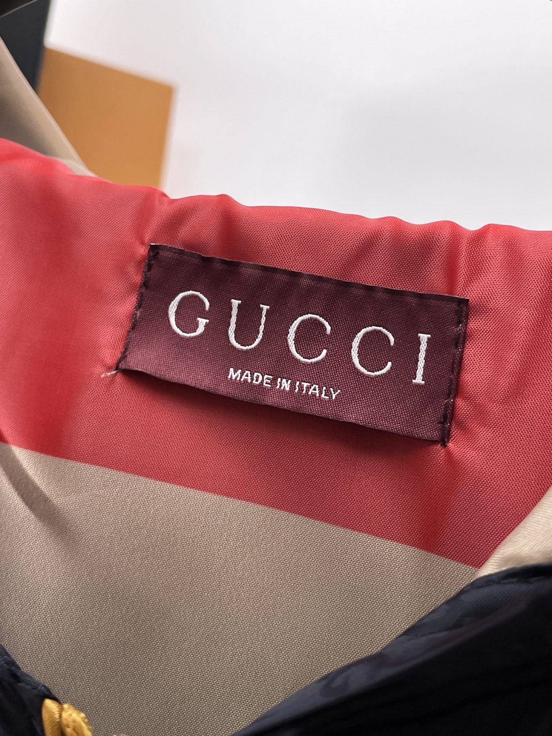 GUCCI 原單藍色滿版LOGO外套 男士連帽拉鍊休閒夾克| 7 GUCCI 原單藍色滿版LOGO外套 男士連帽拉鍊休閒夾克