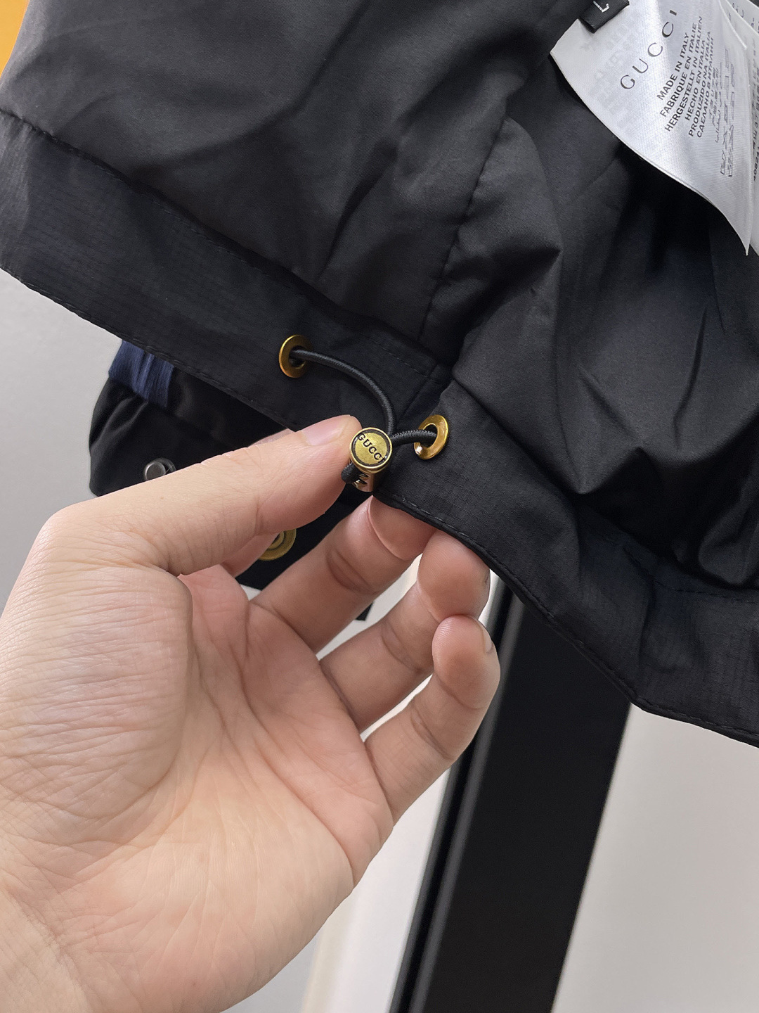 GUCCI A貨拼色連帽外套 男士雙G印花防風夾克潮流款| 16 GUCCI A貨拼色連帽外套 男士雙G印花防風夾克潮流款