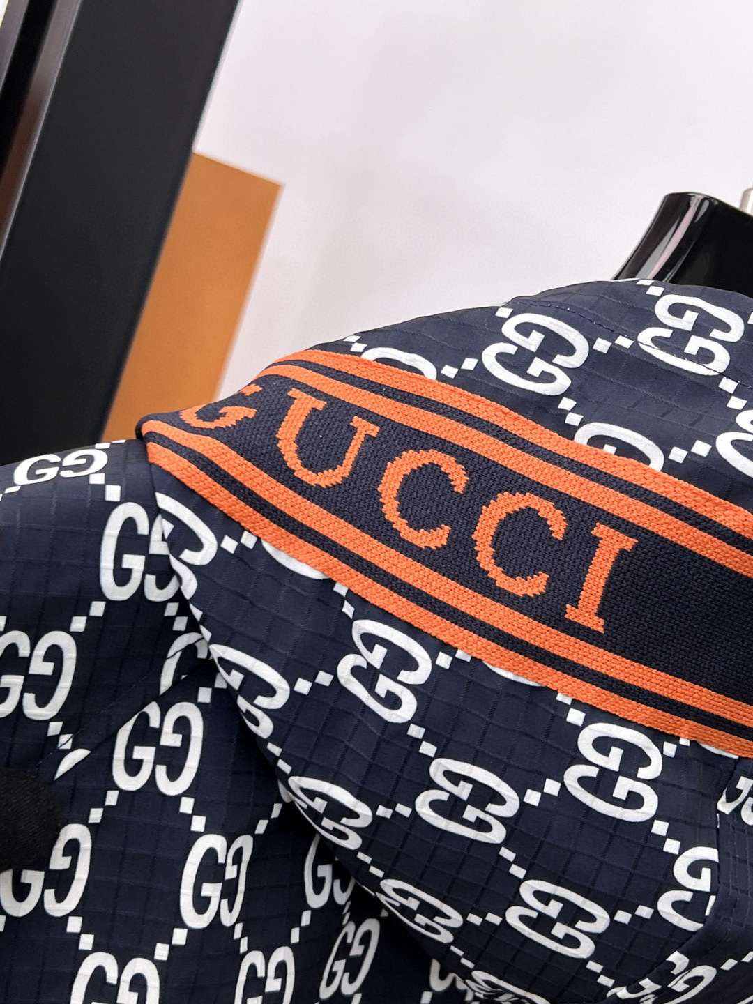 GUCCI 高仿滿版雙G外套 男士橘色織帶連帽拉鍊夾克潮流款| 12 GUCCI 高仿滿版雙G外套 男士橘色織帶連帽拉鍊夾克潮流款