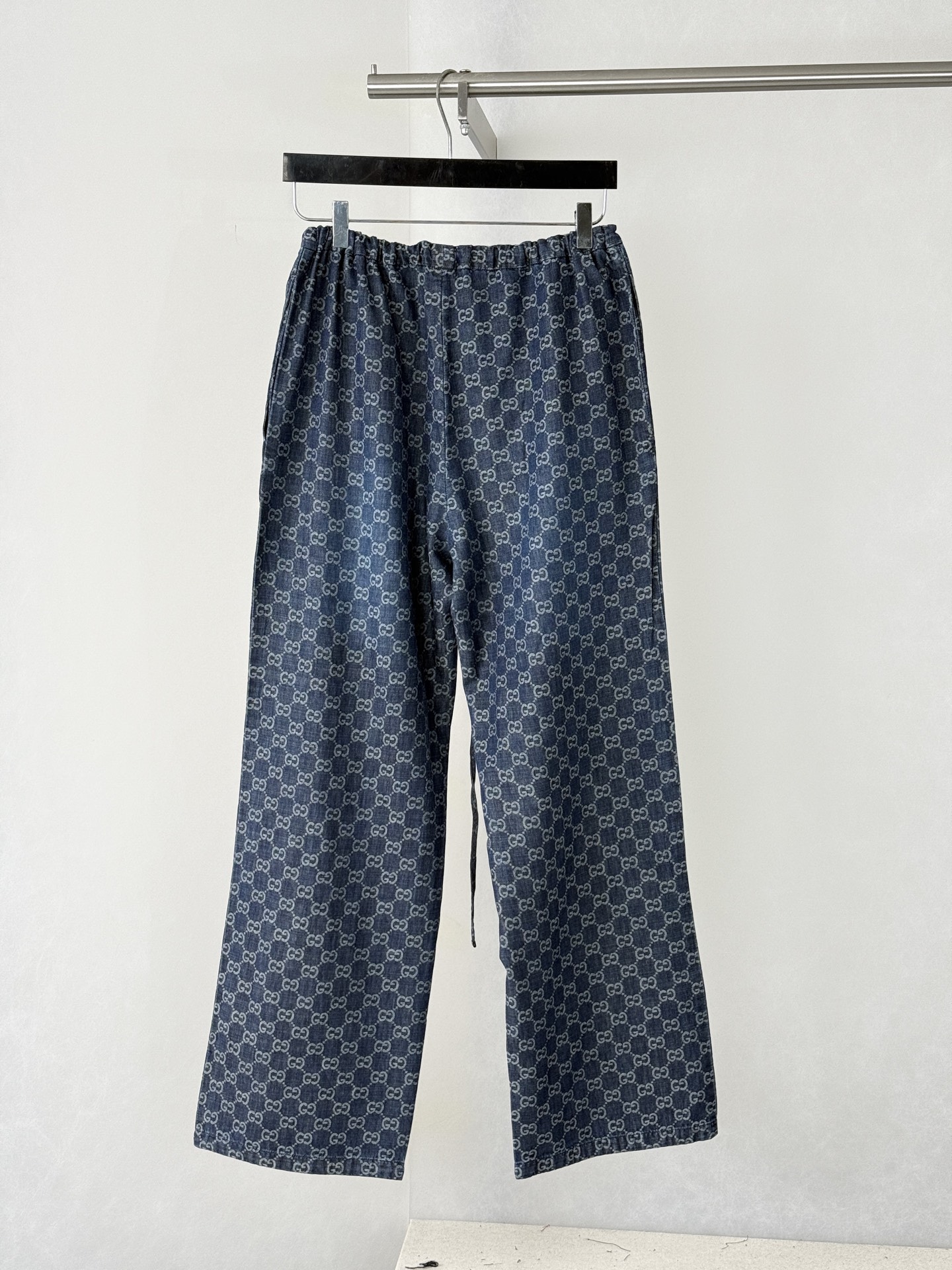 Gucci 古驰 高仿 GG滿版牛仔長褲 男士寬鬆直筒休閒褲| 14 Gucci 古驰 高仿 GG滿版牛仔長褲 男士寬鬆直筒休閒褲