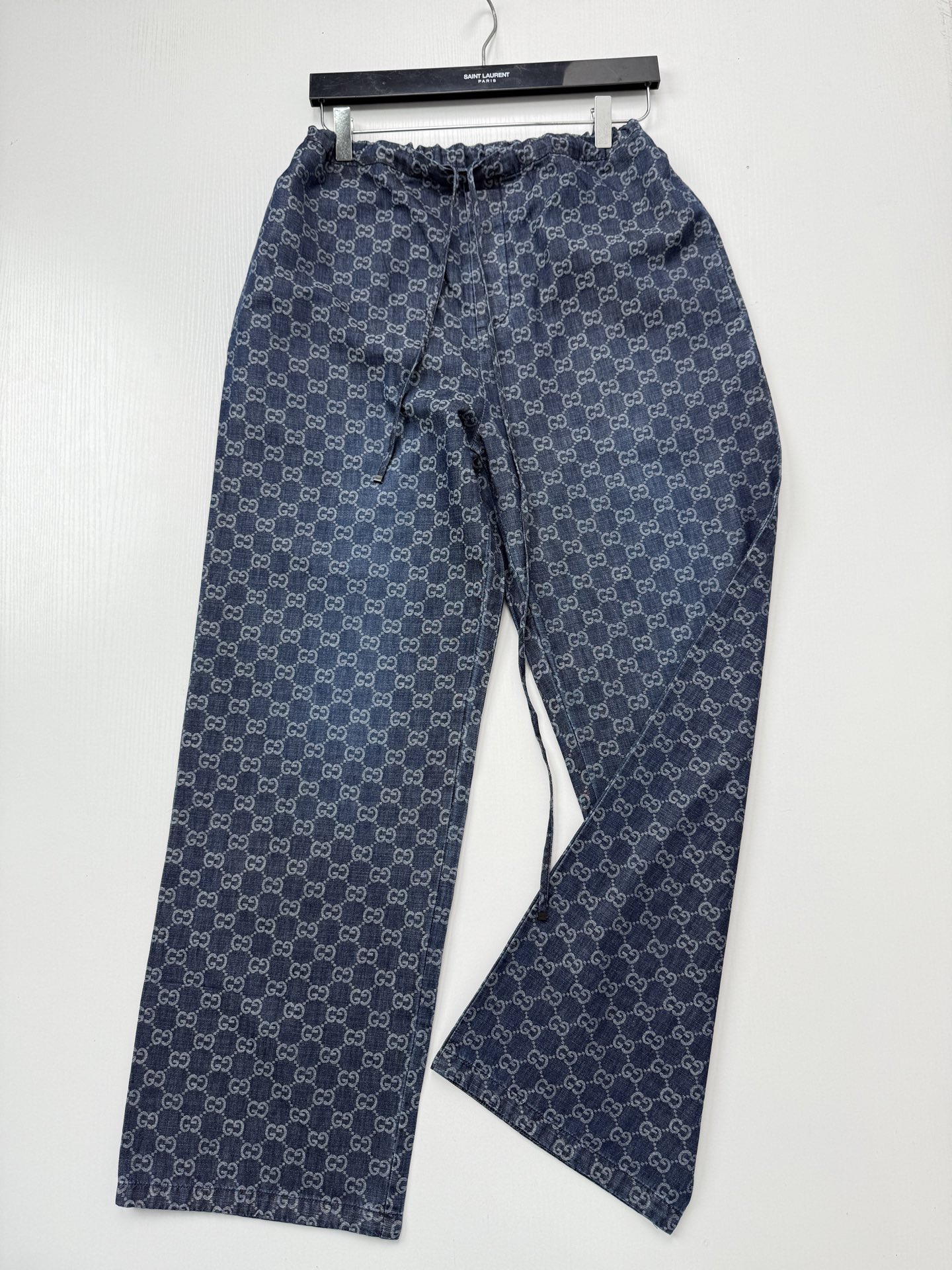 Gucci 古驰 高仿 GG滿版牛仔長褲 男士寬鬆直筒休閒褲| 13 Gucci 古驰 高仿 GG滿版牛仔長褲 男士寬鬆直筒休閒褲