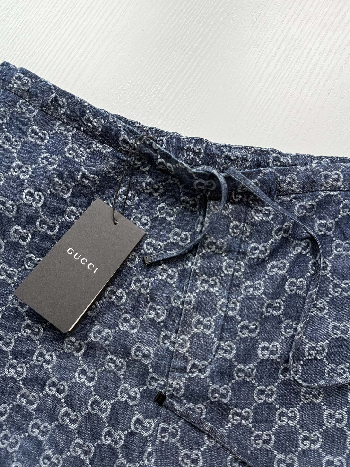 Gucci 古驰 高仿 GG滿版牛仔長褲 男士寬鬆直筒休閒褲| 11 Gucci 古驰 高仿 GG滿版牛仔長褲 男士寬鬆直筒休閒褲