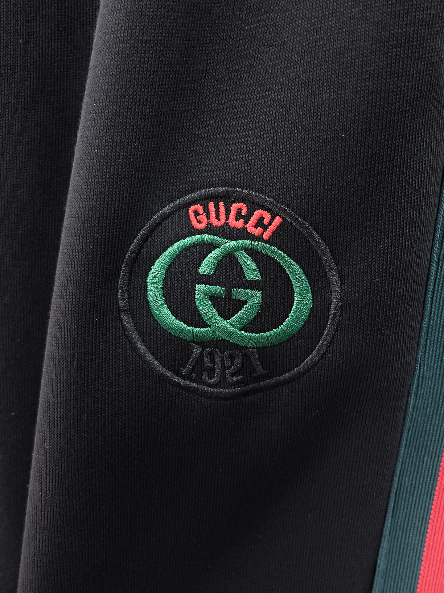 GUCCI 復刻側條紋運動長褲男士修身休閒直筒褲| 9 GUCCI 復刻側條紋運動長褲男士修身休閒直筒褲