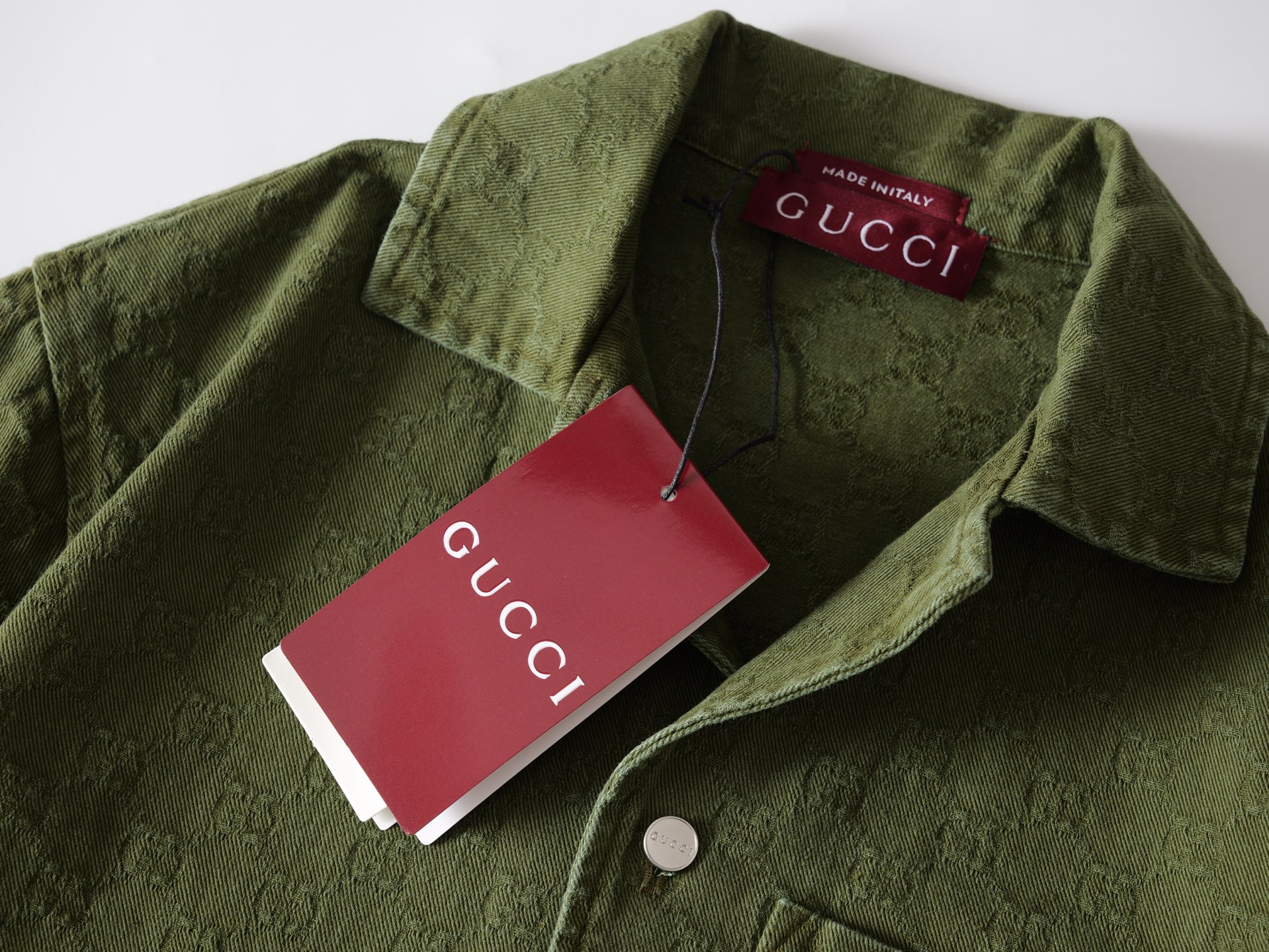Gucci 古驰 高仿 漸變提花短袖襯衫 男士休閒襯衣| 12 Gucci 古驰 高仿 漸變提花短袖襯衫 男士休閒襯衣