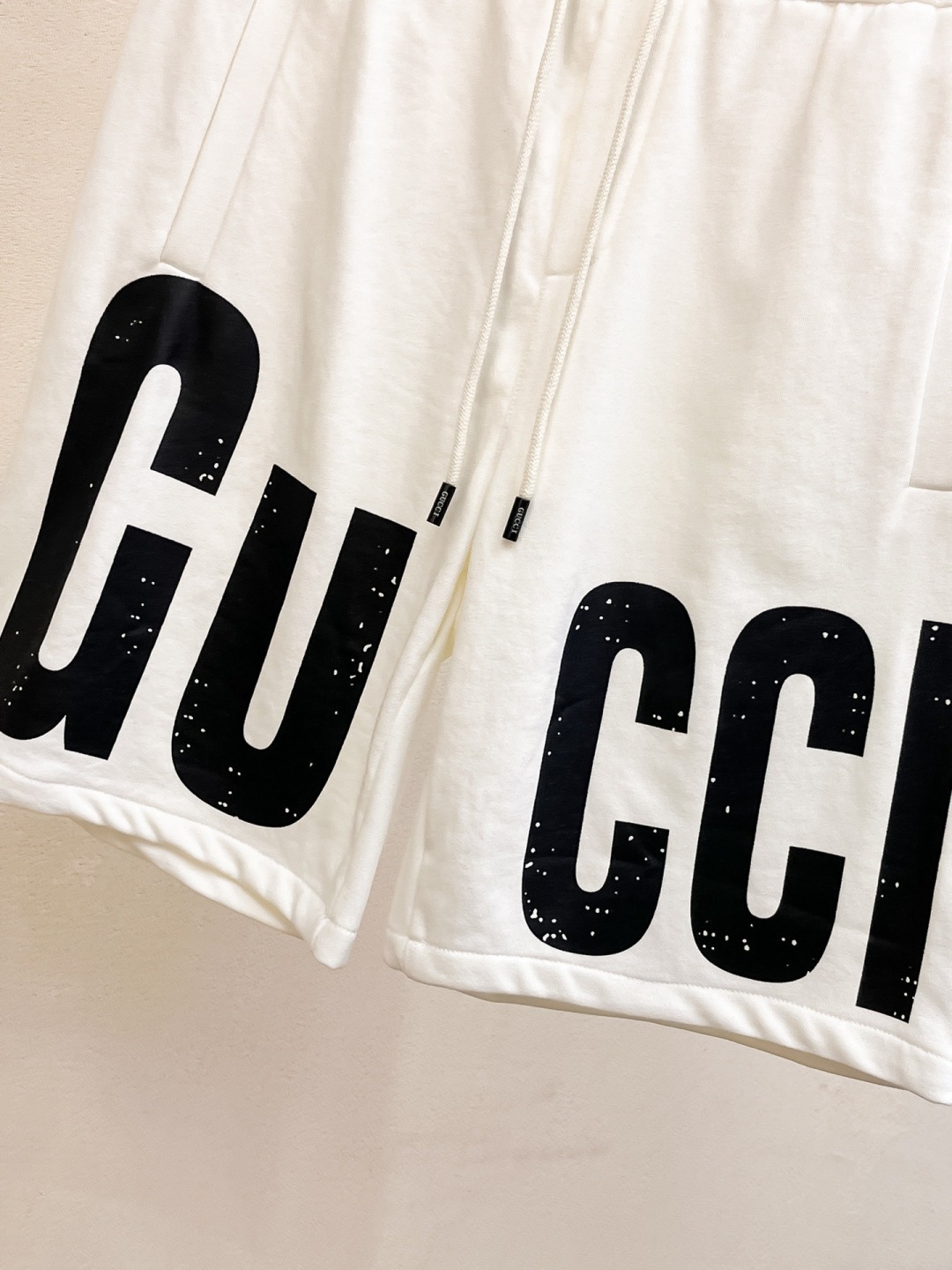 GUCCI 復刻大LOGO字母短褲男士寬鬆純棉潮流五分褲| 15 GUCCI 復刻大LOGO字母短褲男士寬鬆純棉潮流五分褲