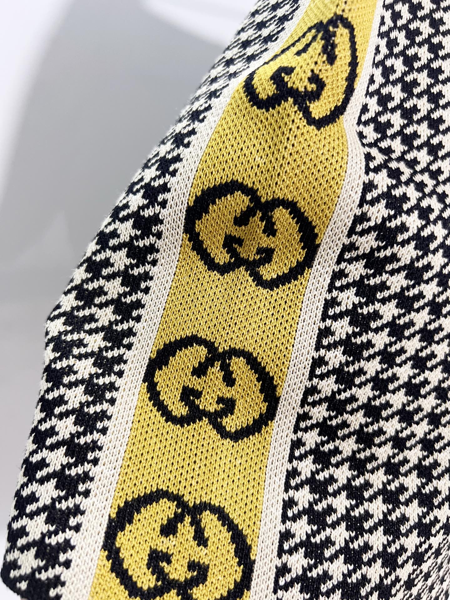GUCCI 一比一千鳥格短褲 男士休閒運動五分褲 抽繩寬鬆款| 9 GUCCI 一比一千鳥格短褲 男士休閒運動五分褲 抽繩寬鬆款