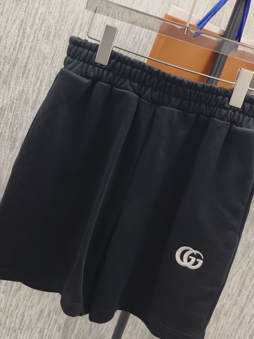 GUCCI 一比一短褲 男士雙G刺繡運動休閒五分褲| 13 GUCCI 一比一短褲 男士雙G刺繡運動休閒五分褲