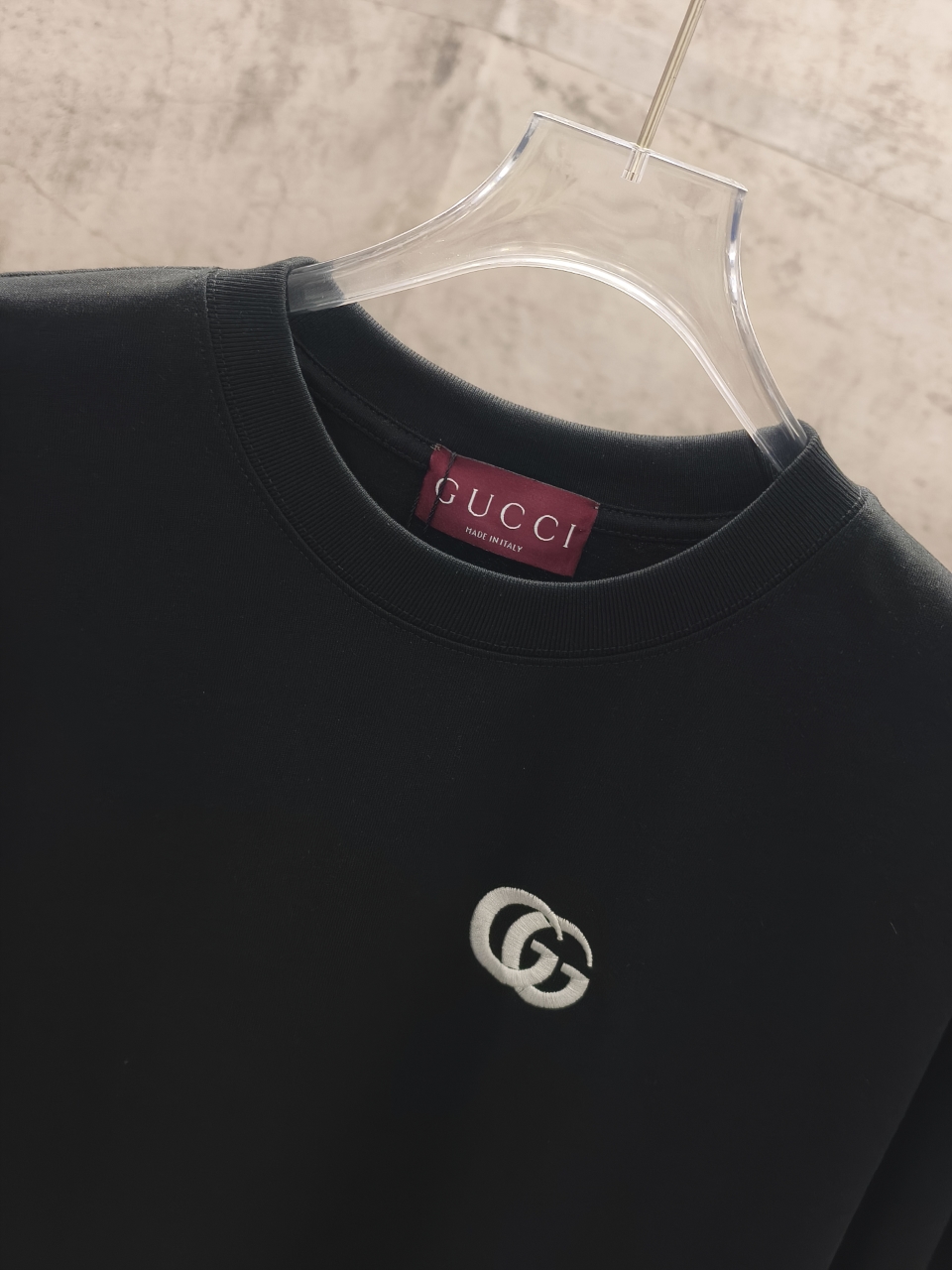 GUCCI 高仿雙G刺繡短袖T恤男士純棉圓領休閒百搭款| 9 GUCCI 高仿雙G刺繡短袖T恤男士純棉圓領休閒百搭款