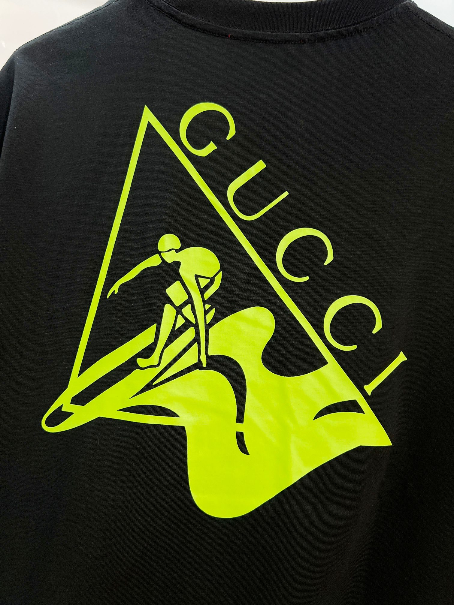 GUCCI 原單螢光LOGO印花短袖T恤男士潮流圓領百搭款| 10 GUCCI 原單螢光LOGO印花短袖T恤男士潮流圓領百搭款