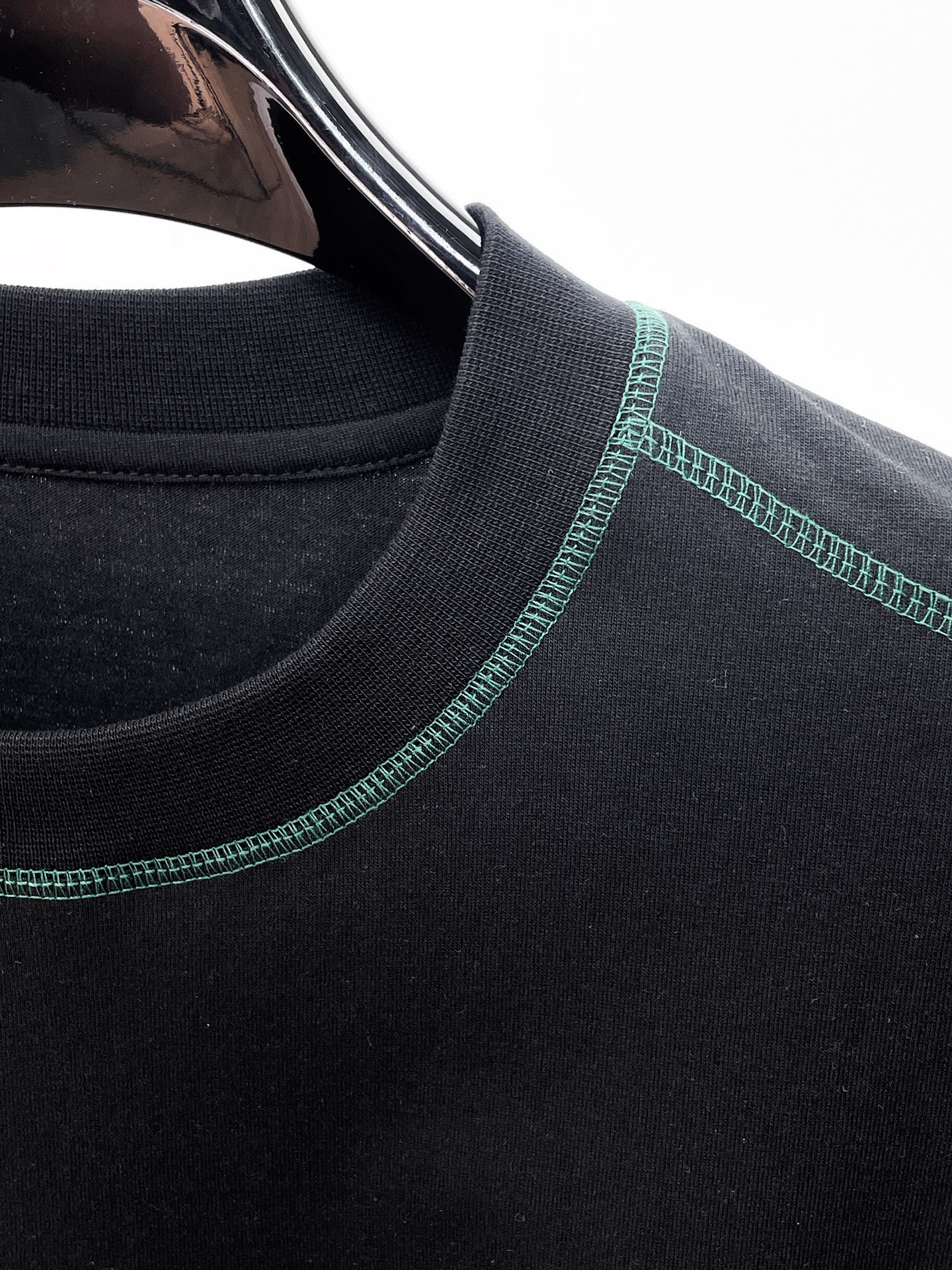 Gucci 古驰 高仿 刺繡Logo短袖T恤 黑色百搭款| 6 Gucci 古驰 高仿 刺繡Logo短袖T恤 黑色百搭款