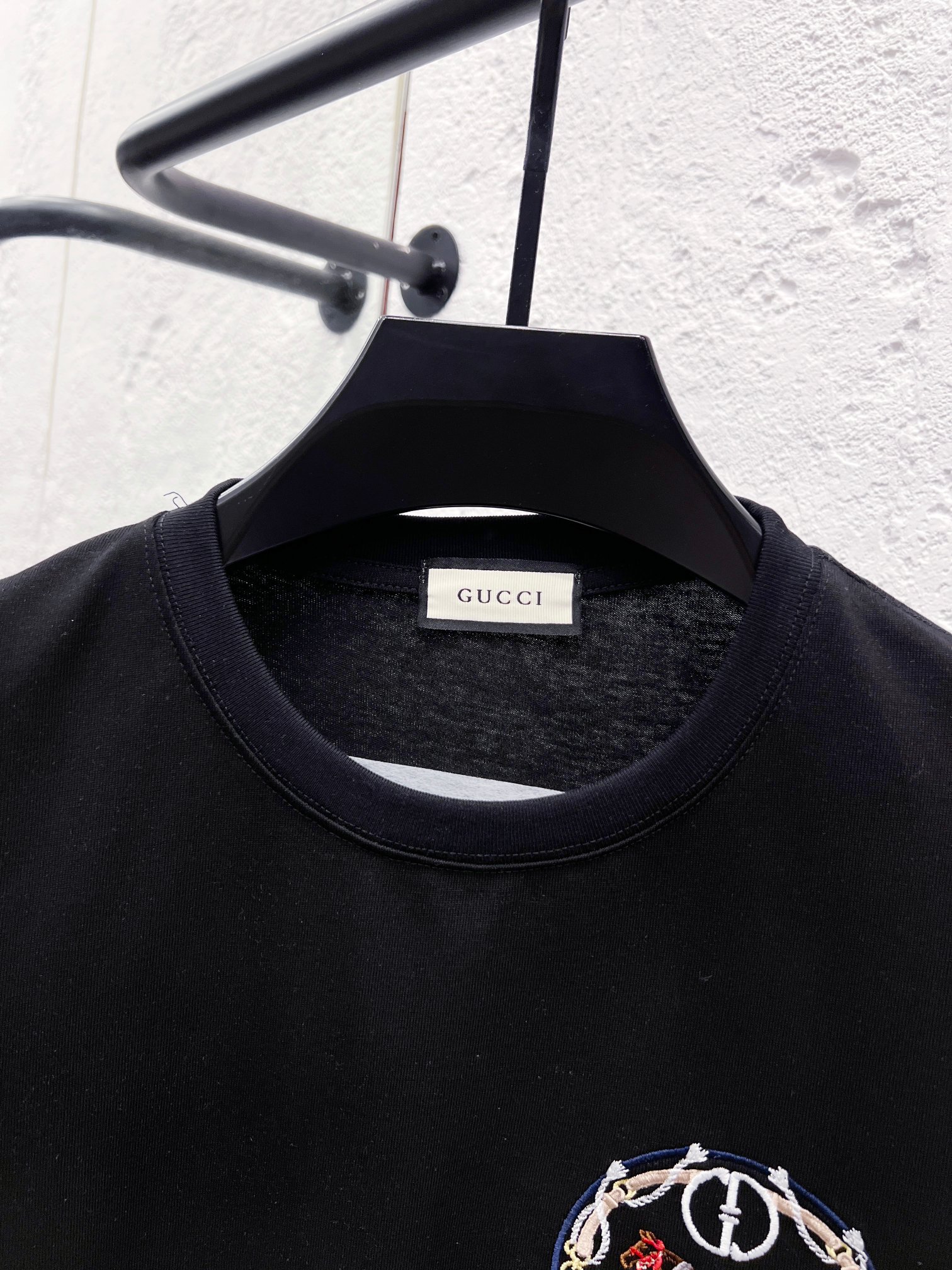 GUCCI 高仿刺繡馬徽短袖T恤 男士簡約圓領純棉上衣潮流百搭款| 11 GUCCI 高仿刺繡馬徽短袖T恤 男士簡約圓領純棉上衣潮流百搭款