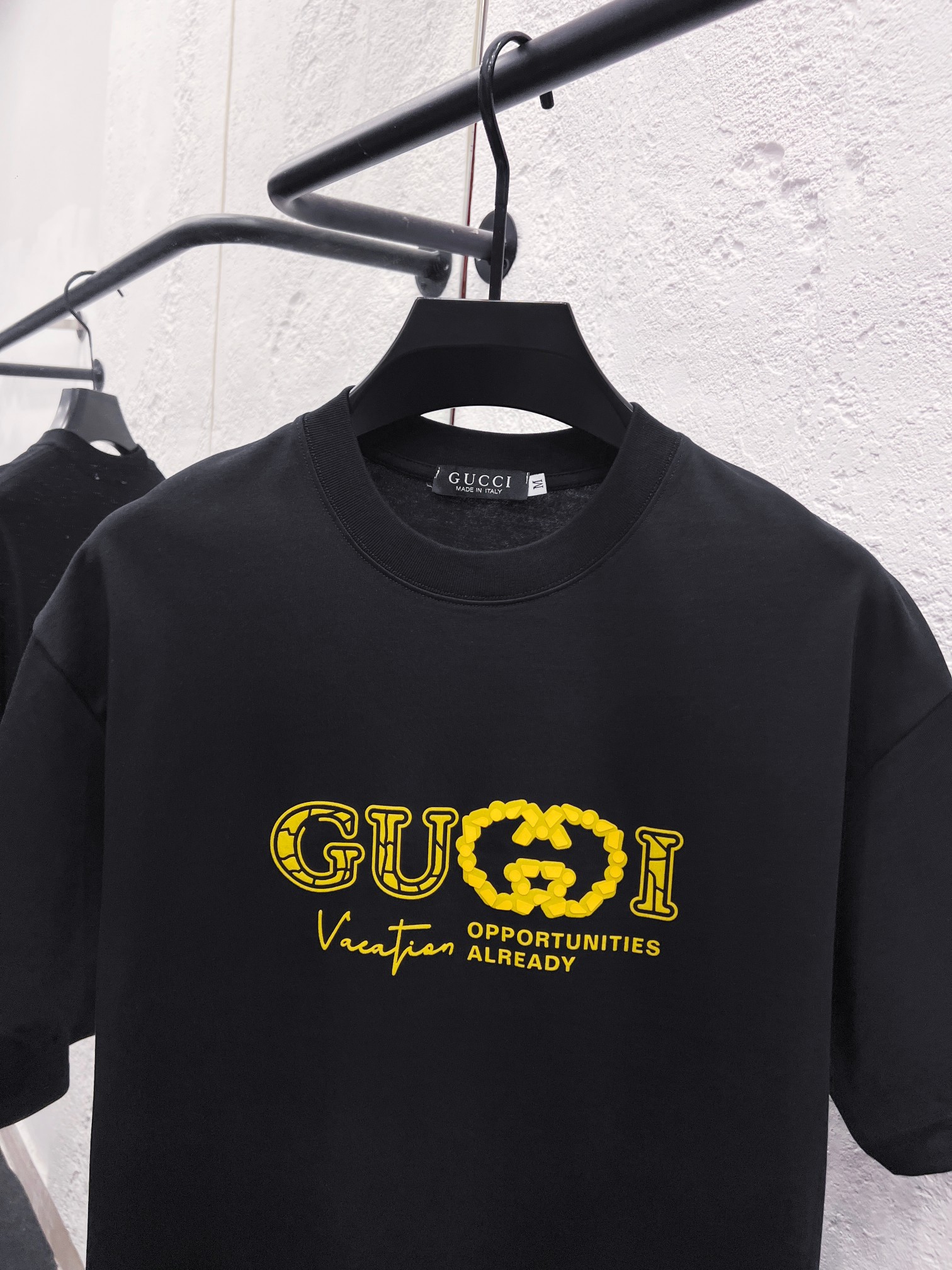 GUCCI 原單字母印花短袖T恤 男士圓領潮流休閒百搭上衣| 13 GUCCI 原單字母印花短袖T恤 男士圓領潮流休閒百搭上衣