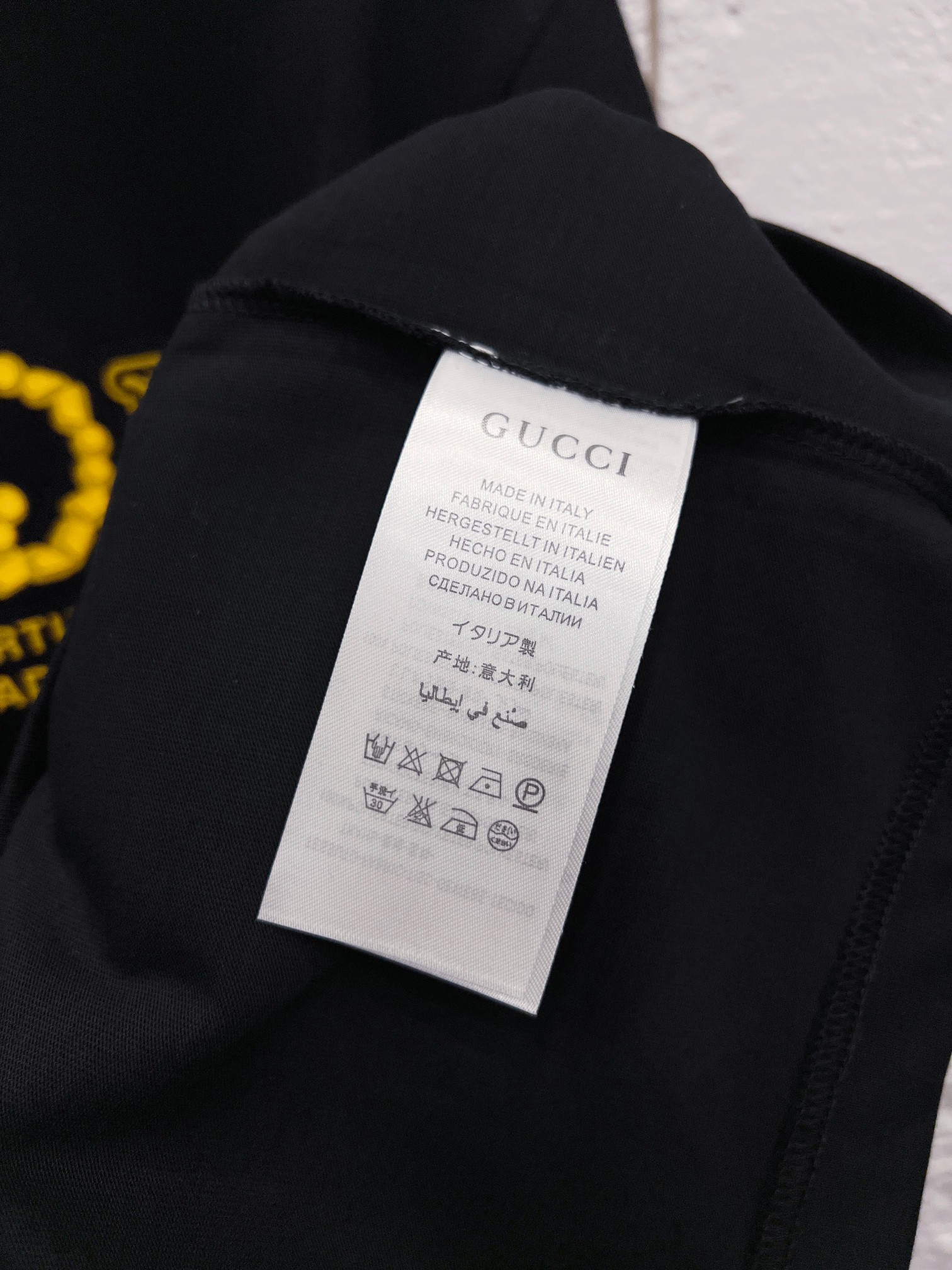 GUCCI 原單字母印花短袖T恤 男士圓領潮流休閒百搭上衣| 7 GUCCI 原單字母印花短袖T恤 男士圓領潮流休閒百搭上衣