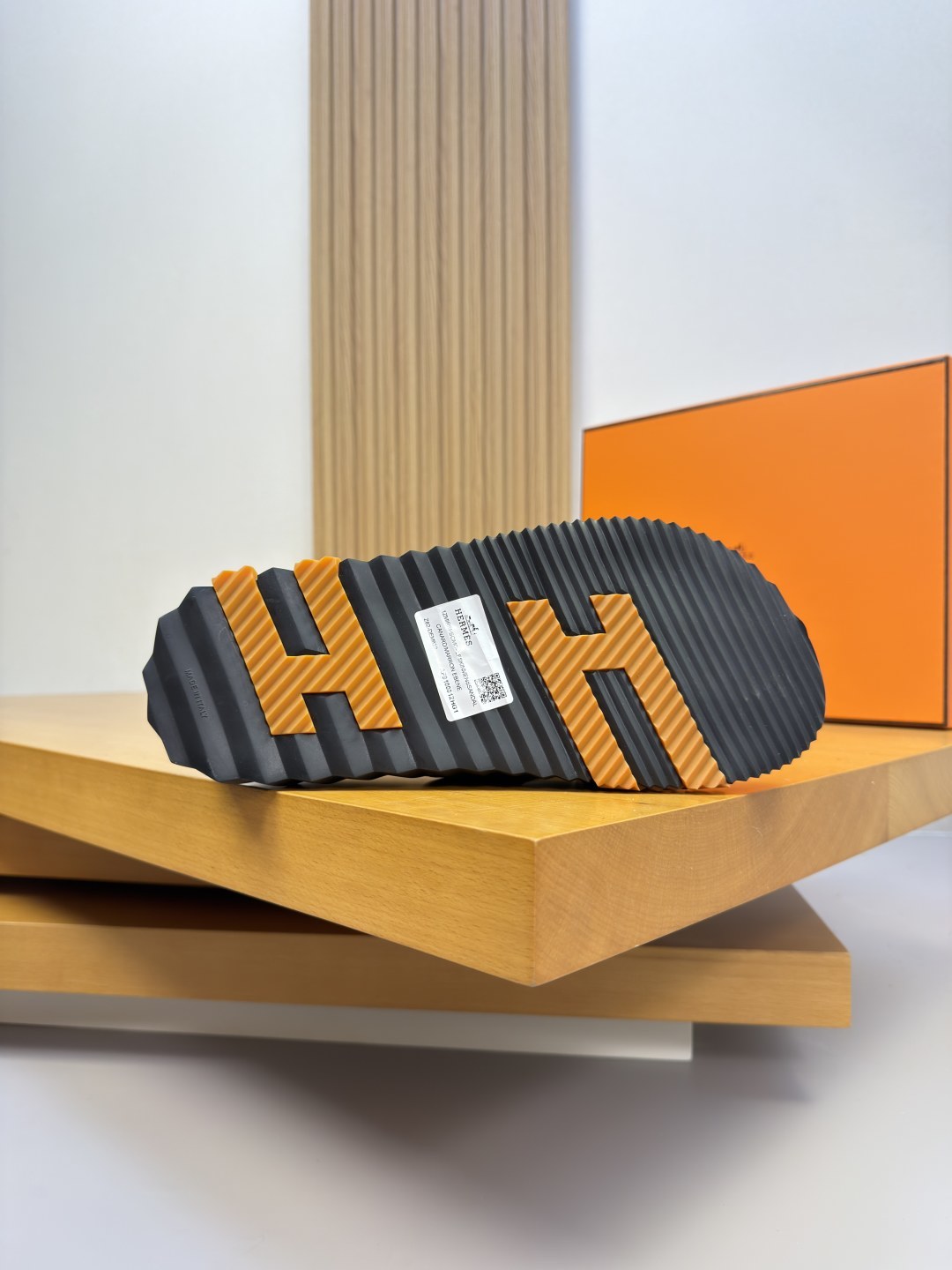Hermès 愛馬仕 一比一 深咖啡交叉涼拖 男士質感百搭拖鞋
