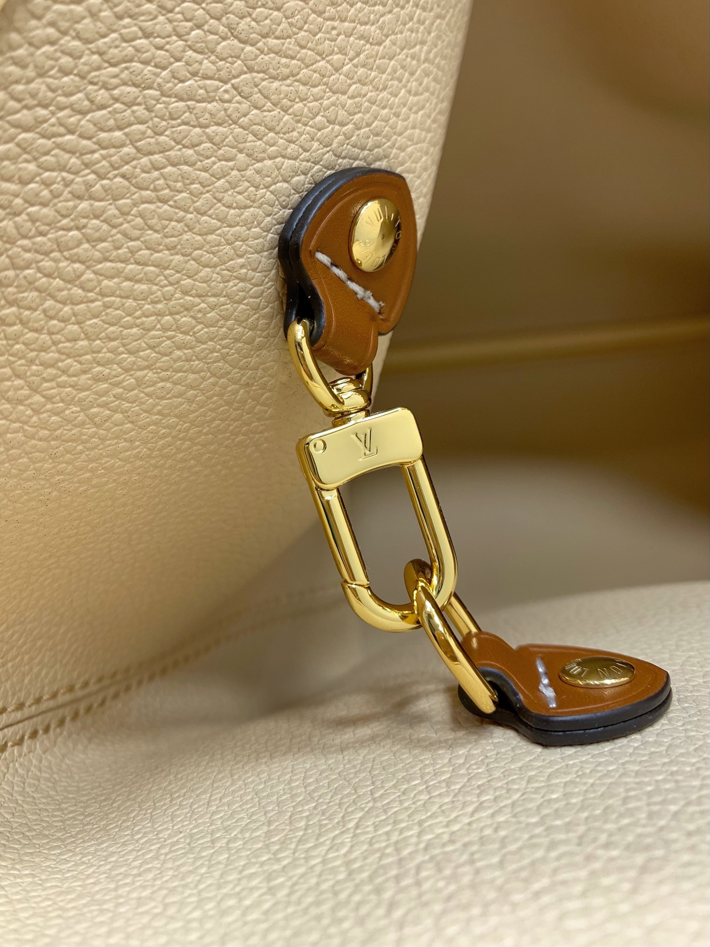 LV 高仿Neverfull托特包 米白老花大容量手提包附收納包| 15 LV 高仿Neverfull托特包 米白老花大容量手提包附收納包