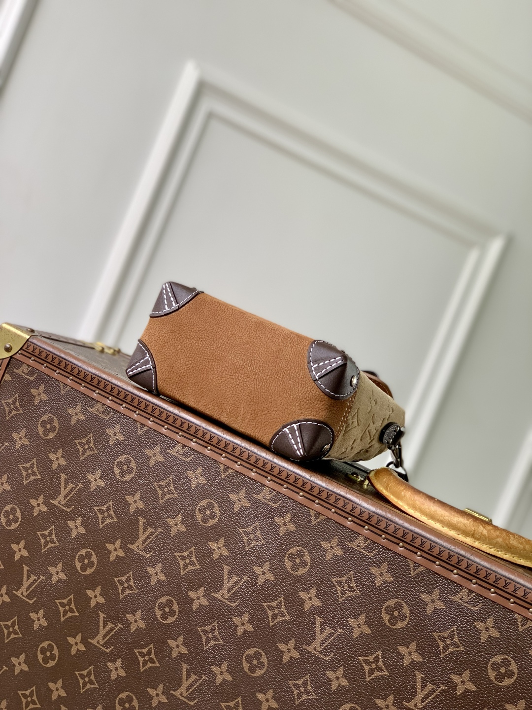 LV 一比一拼色迷你手提包 復古風單肩斜挎小包| 12 LV 一比一拼色迷你手提包 復古風單肩斜挎小包