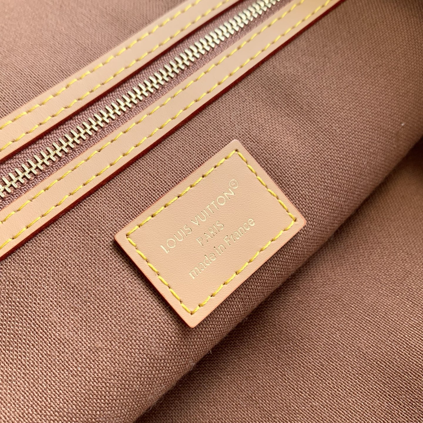 LV 高仿 Monogram 老花多口袋托特包 大容量經典棕色手提包