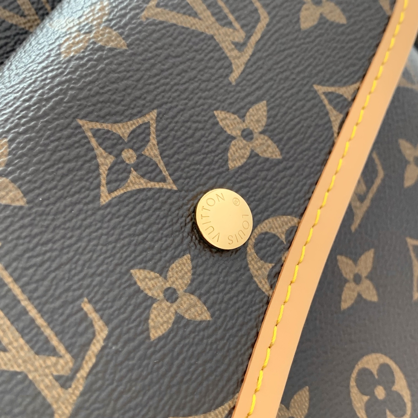 LV 高仿 Monogram 老花多口袋托特包 大容量經典棕色手提包
