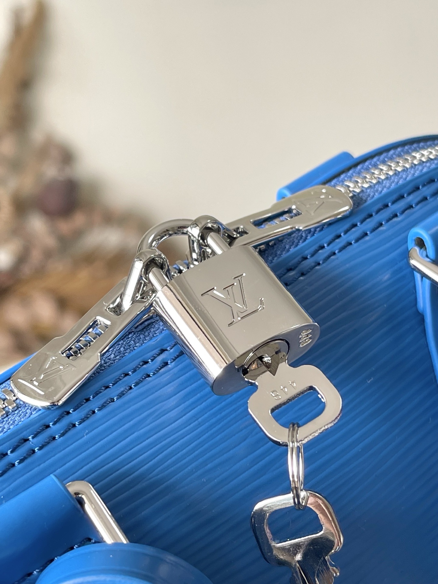 LV A貨 Alma BB Epi 水波紋藍色手提包 迷你女士斜背包| 9 LV A貨 Alma BB Epi 水波紋藍色手提包 迷你女士斜背包