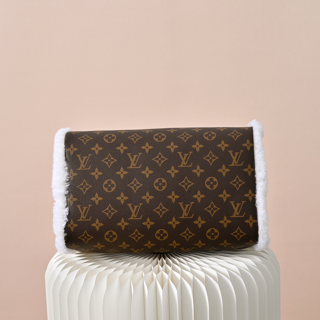 LV 一比一老花毛邊Speedy手提包 經典復古單肩斜挎包| 11 LV 一比一老花毛邊Speedy手提包 經典復古單肩斜挎包